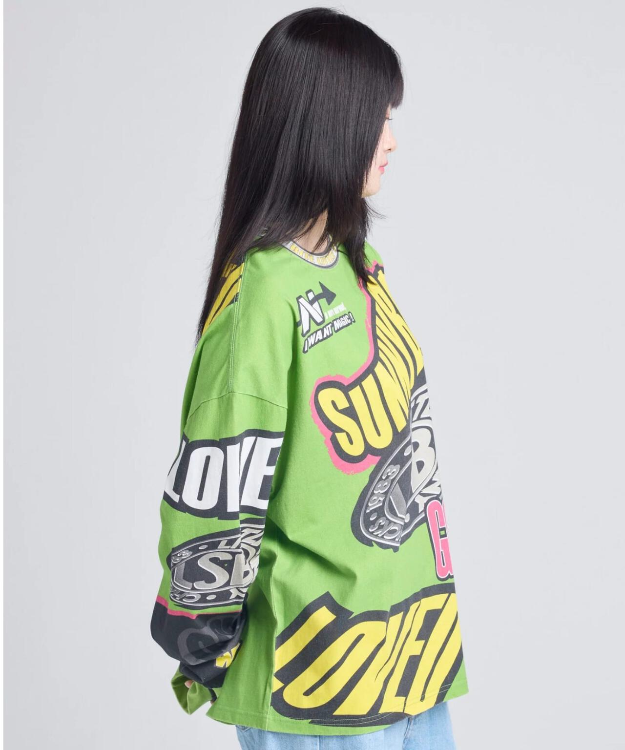 littlesunnybite/リトルサニーバイト/RACER LONG TEE