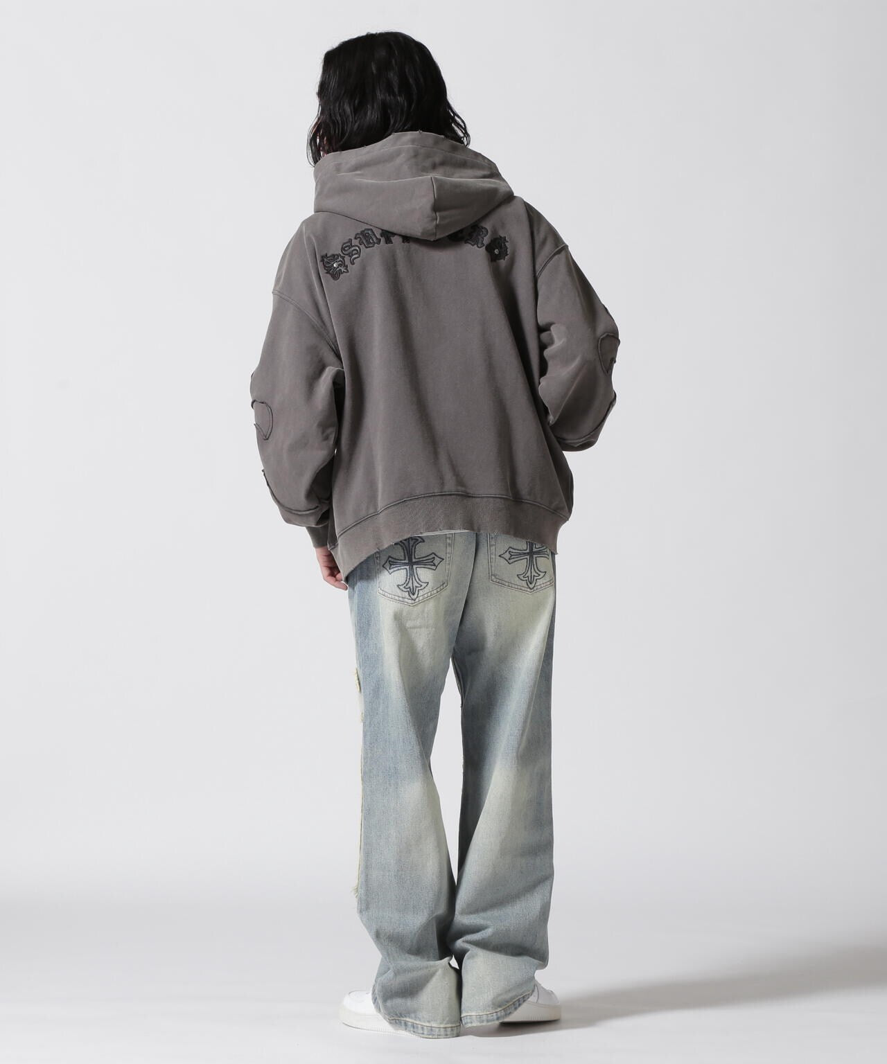 SUPPLIER/サプライヤー/FLEUR SWITCHING ZIP HOODIE | L.H.P
