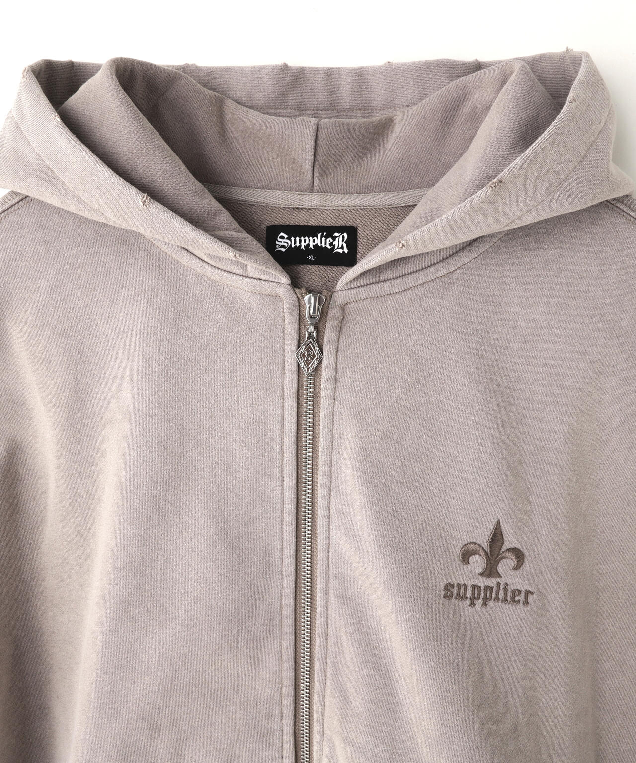 SUPPLIER/サプライヤー/FLEUR SWITCHING ZIP HOODIE | L.H.P