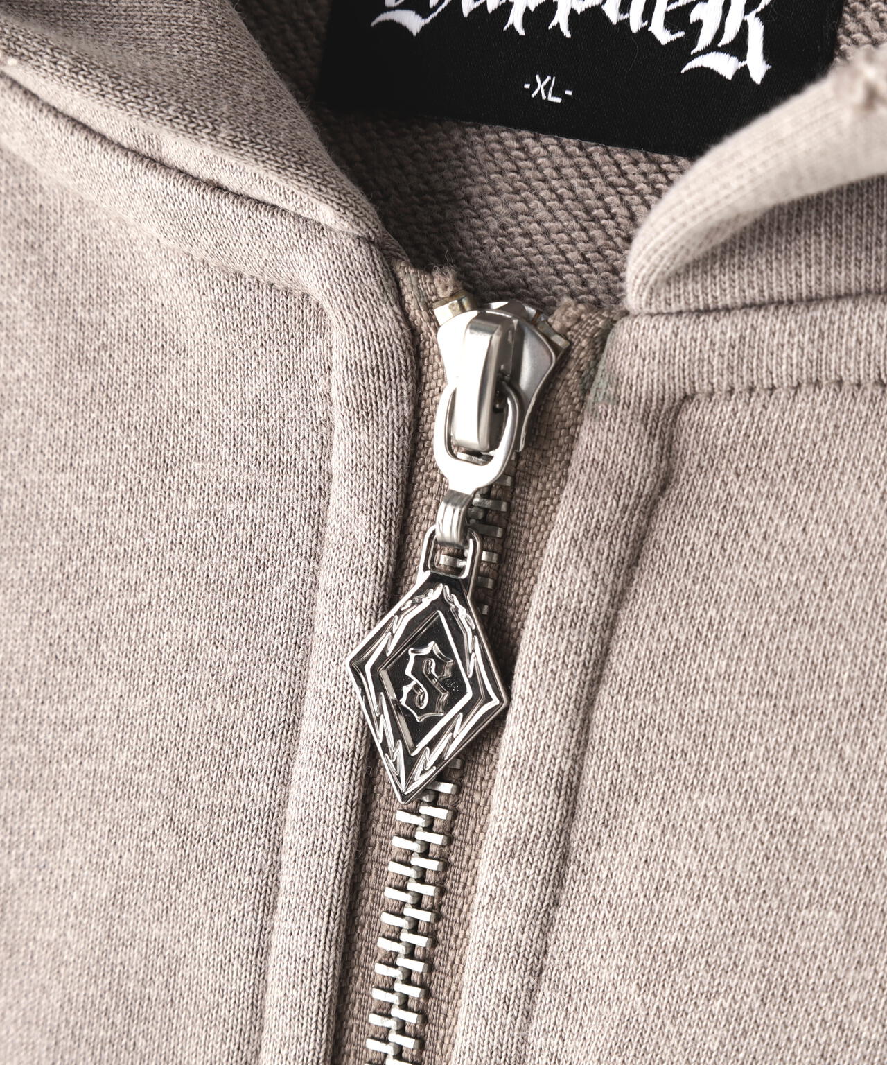 SUPPLIERサプライヤー　ジップフーディー SUPPLIER/サプライヤー/SWITCHING PIERCED HOODIE | L.H.P