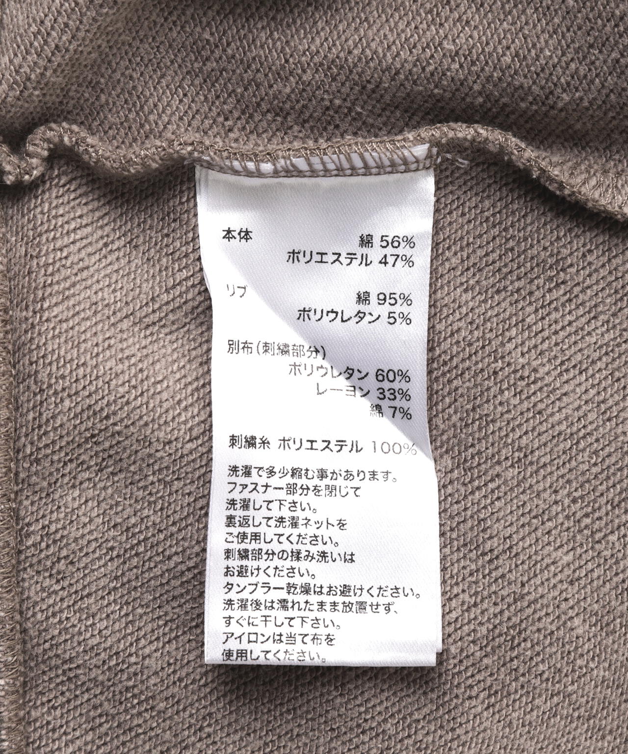 SUPPLIER/サプライヤー/FLEUR SWITCHING ZIP HOODIE | L.H.P