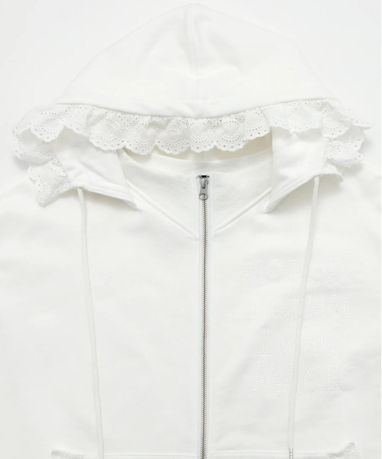 LittleSunnyBite/リトルサニーバイト/lacy logo hoodie