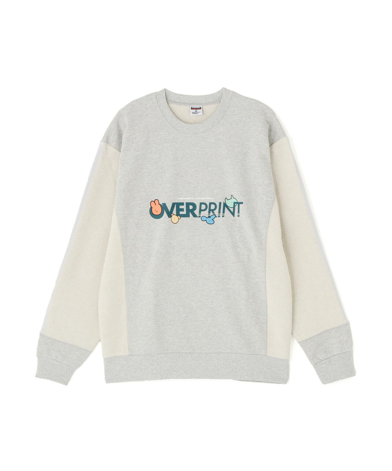 エルエイチピー（LHP）/overprint／オーバープリント／NAENANO BACK PILE SWEATSHIRTS 1 overprint/オーバープリント/NAENANO BACK PILE SWEATSHIRTS 1 | L.H.P