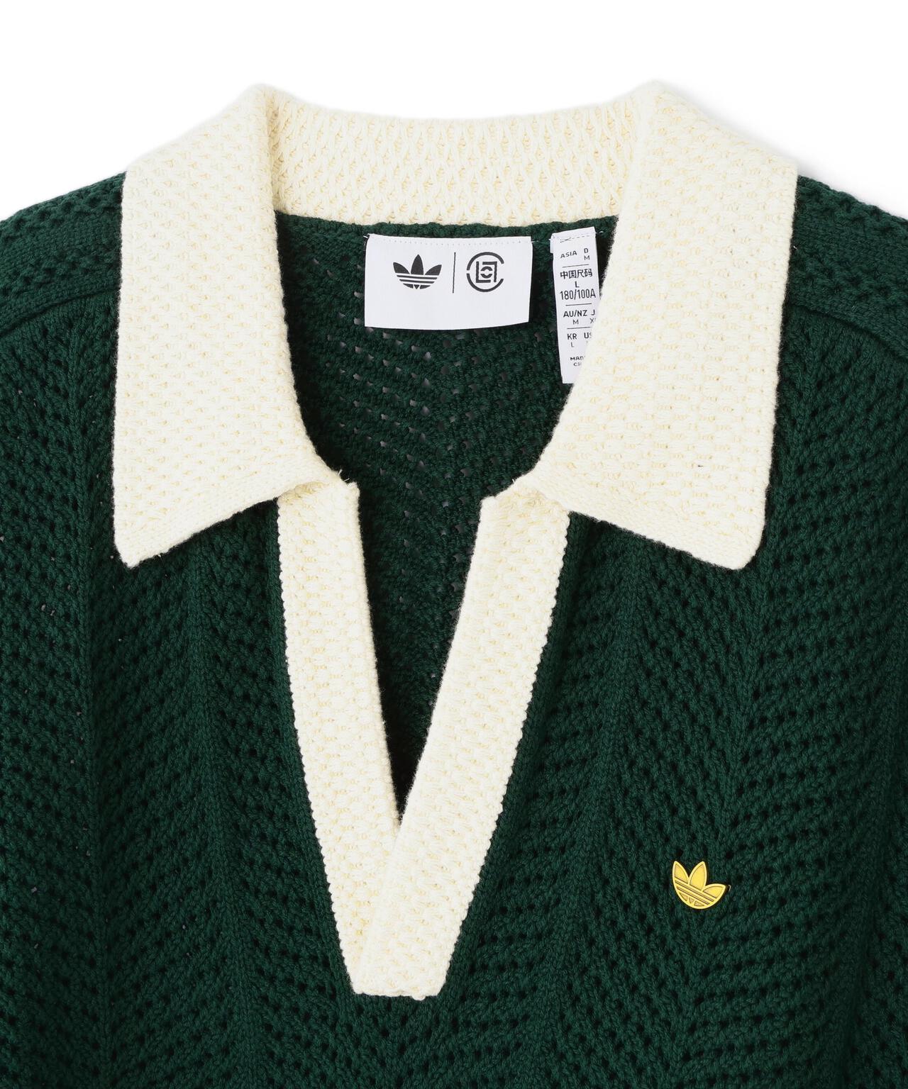 adidas Originals×CLOT/アディダスオリジナルス×クロット/KNIT POLO