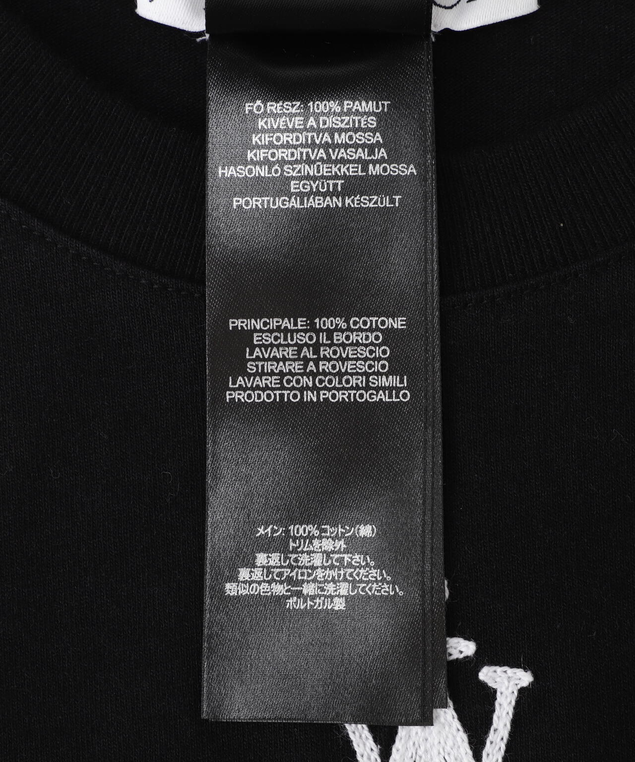 JW Anderson/ジェイダブリューアンダーソン/ANCHOR EMBROIDERY PCT T-SHIRT