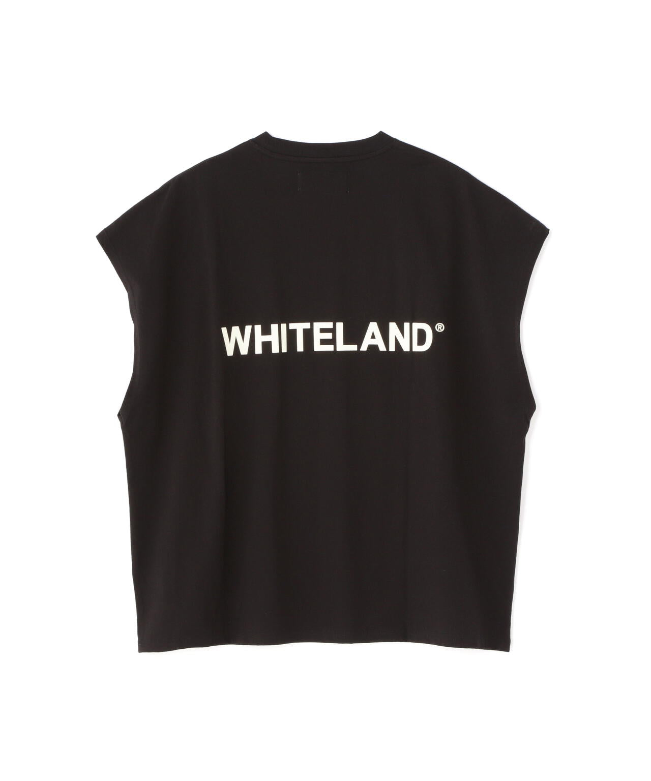 【WEB&DEPOT限定】WHITELAND/ホワイトランド/OWL LOGO NOSLEEVE TEE