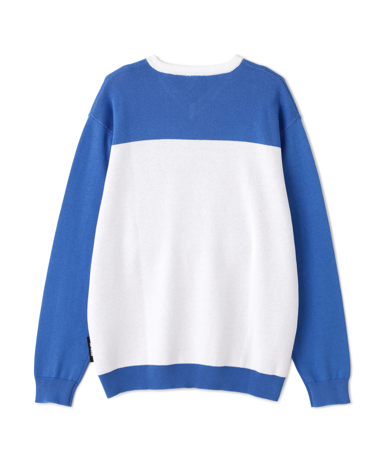 overprint/オーバープリント/OVAL V NECK COTTON KNIT