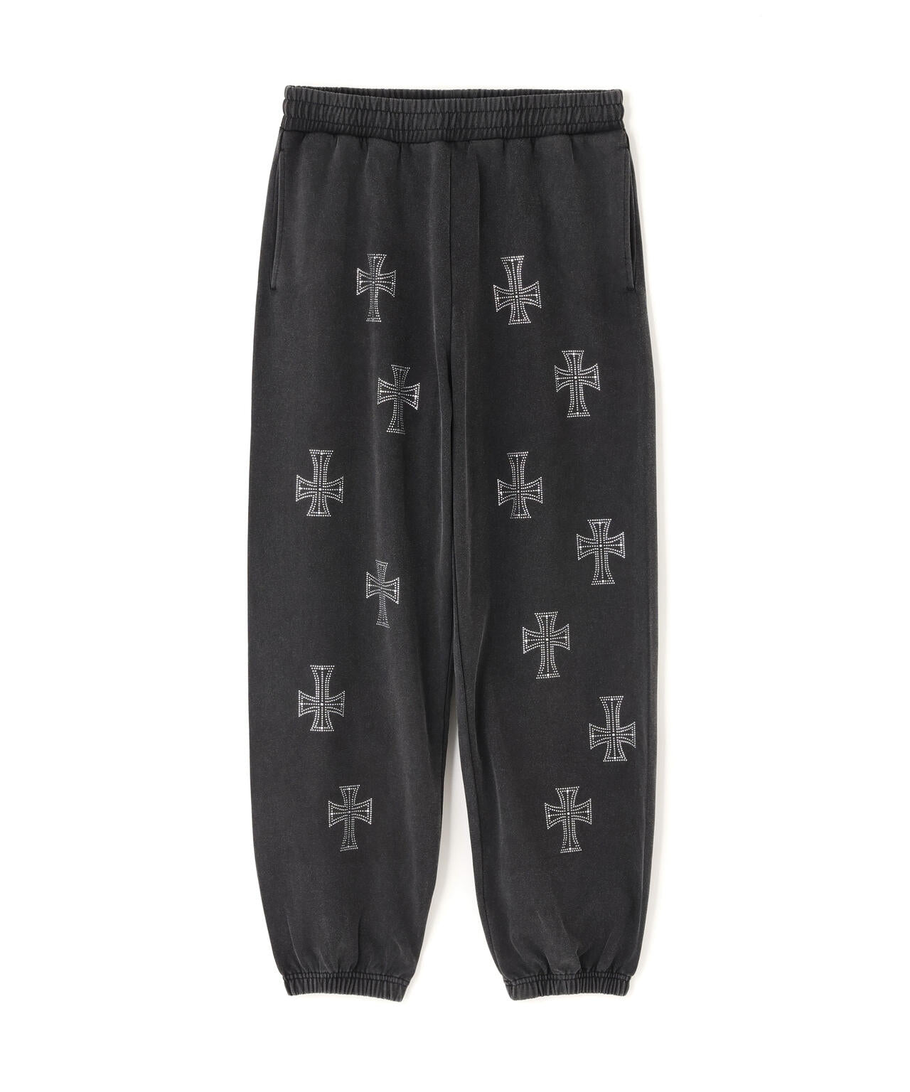 アンノウンロンドンパンツ unknownlondon UNKNOWNLONDON/アンノウンロンドン/OUTLINE RHINESTONE SWEAT PANTS