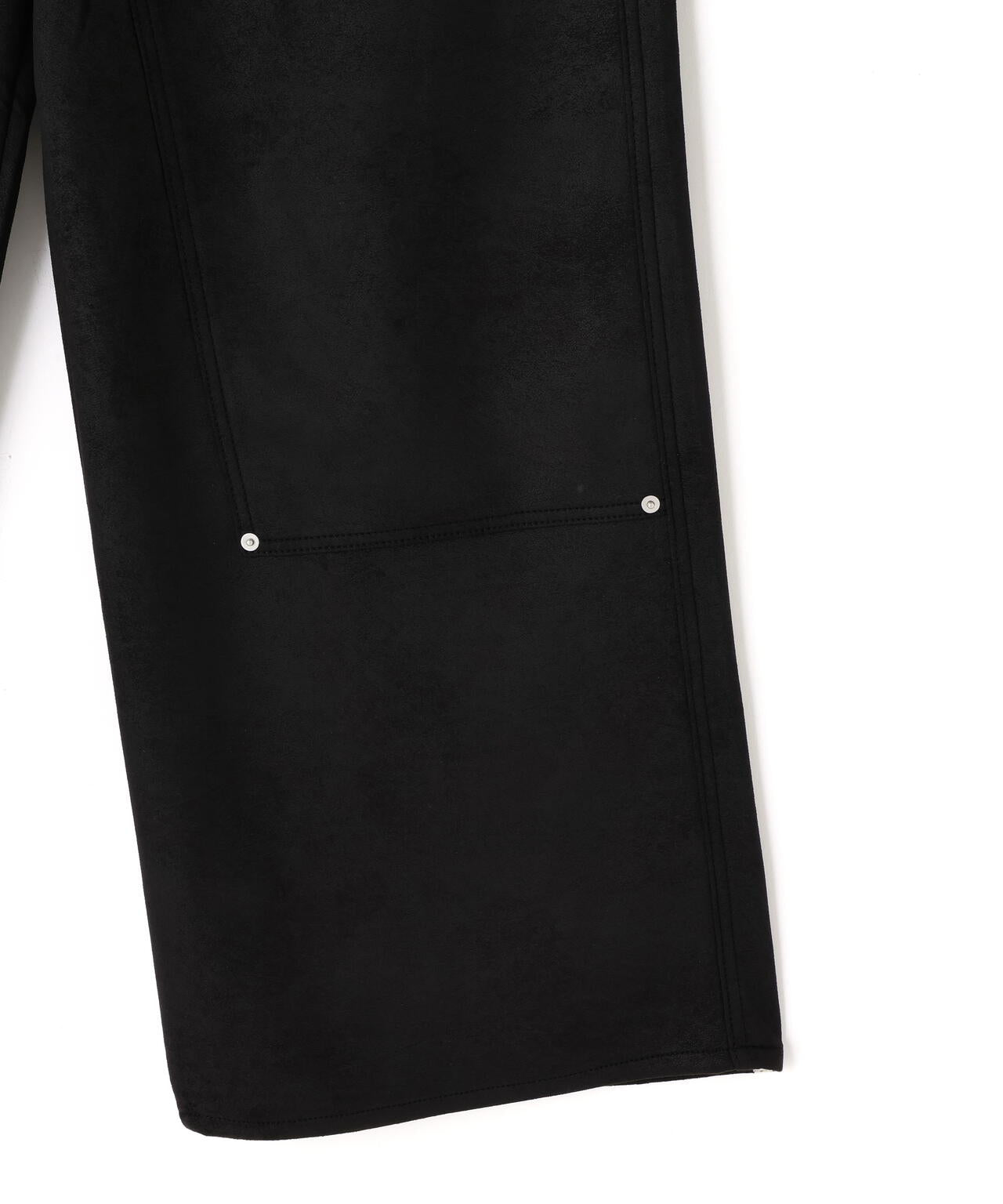 WEB&DEPOT限定】DankeSchon/ダンケシェーン/ECOSUEDO W-KNEE PANTS