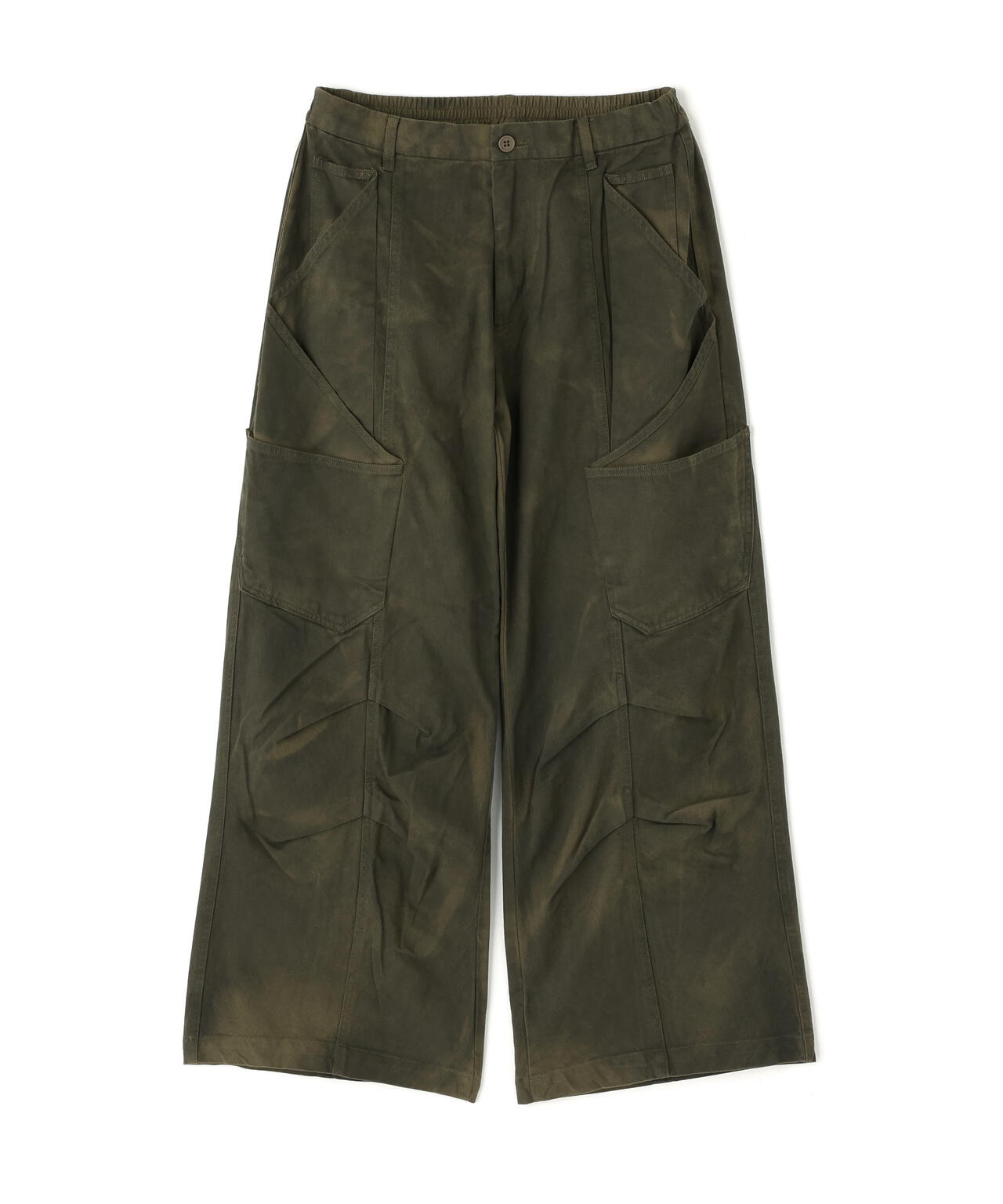 【WEB&DEPOT限定】DankeSchon/ダンケシェーン/TWILL PROCESSING PANTS