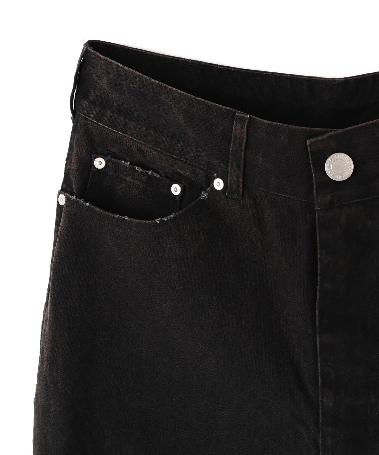 WHITELAND/ホワイトランド/DUCK FLARE PANTS