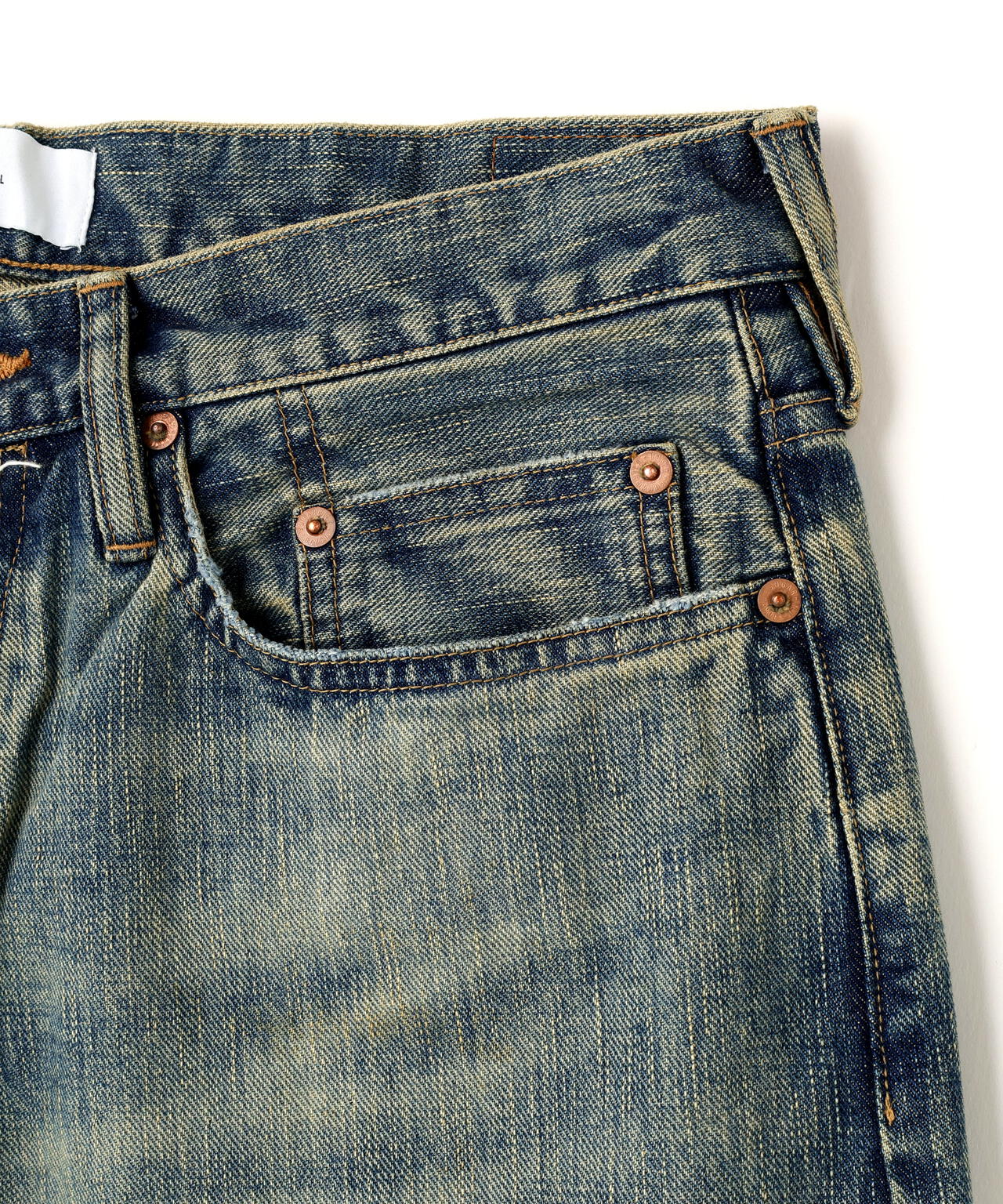 SUGARHILL/シュガーヒル/DAMAGED MODERN DENIM PANTS WIDE CUT