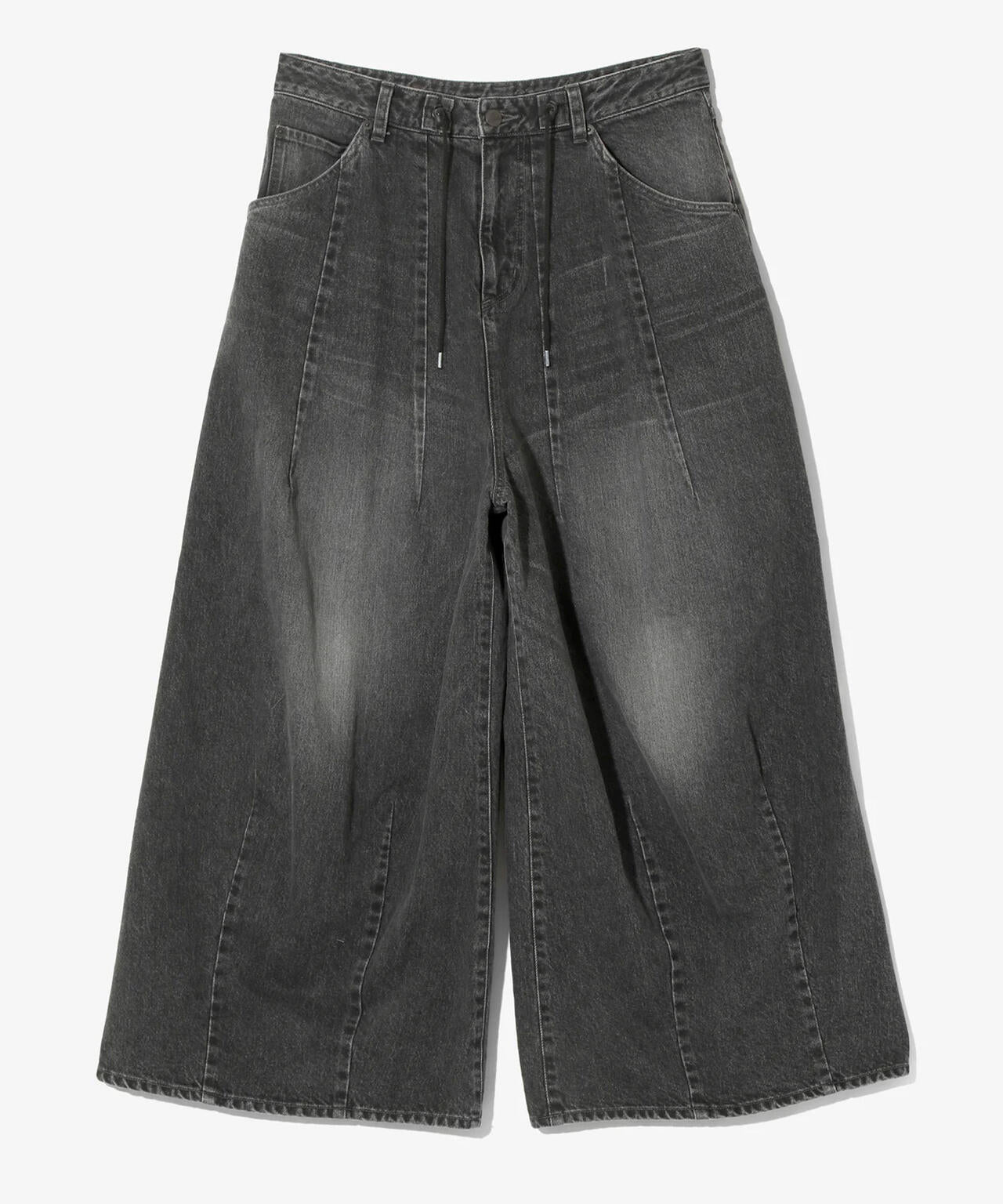 NEEDLES H.D. Buggy Pant Jean黒1デニム バギーパンツ H.D. Buggy Pant - Jean / 12oz Denim(1 BLACK): Needles: WOMENS