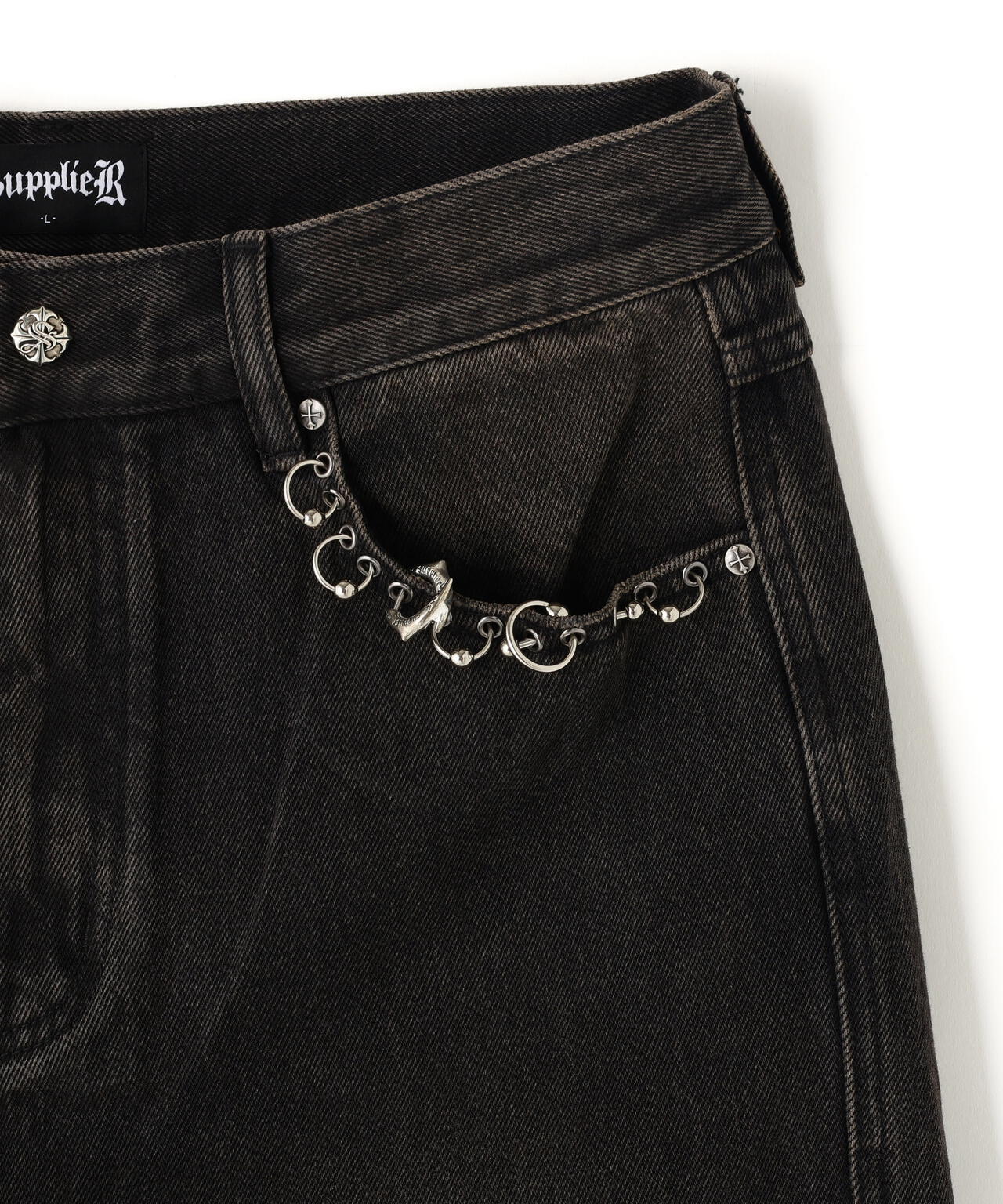 SUPPLIER/サプライヤー/SWITCHING PIACED BAGGY JEANS | L.H.P