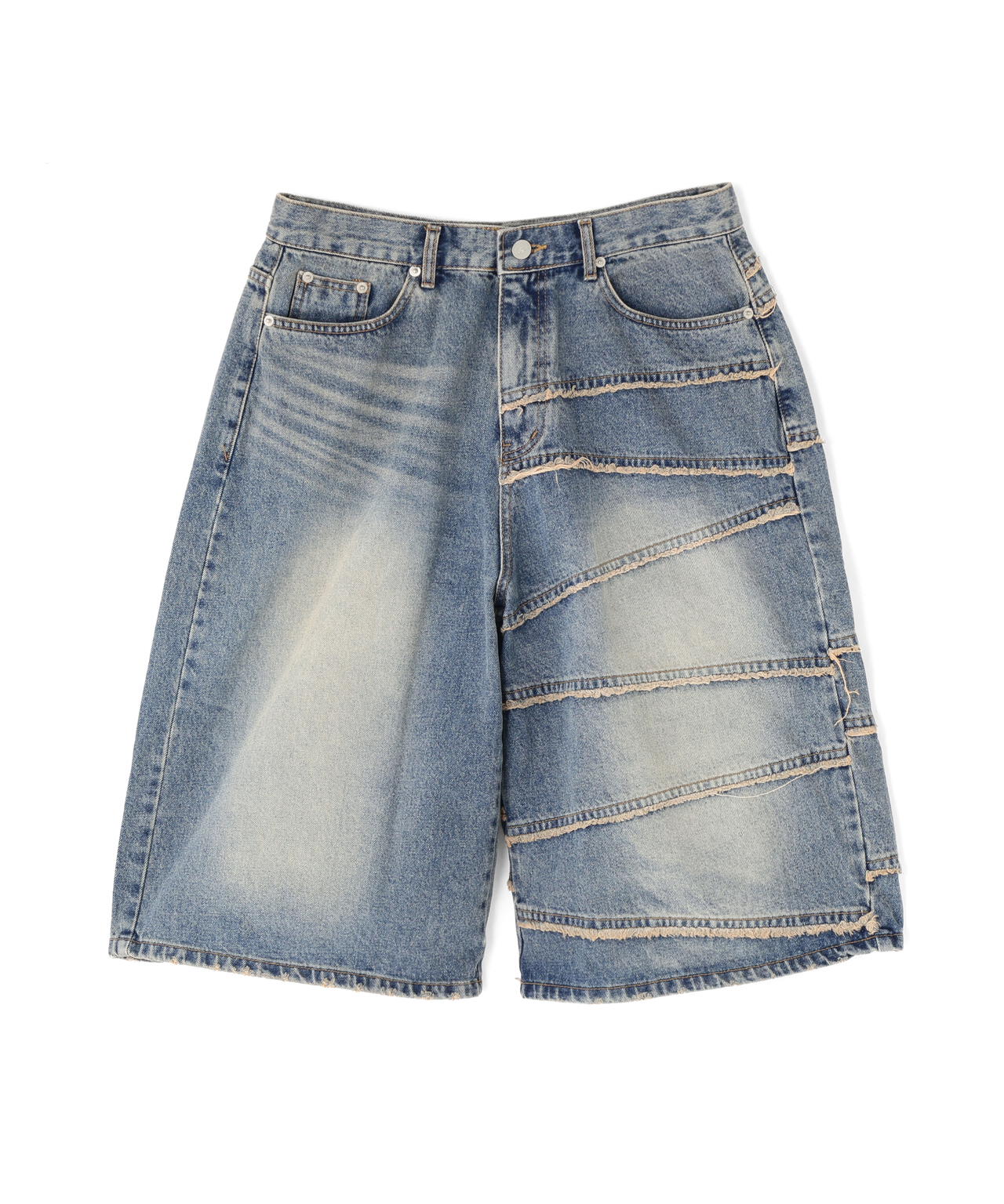SIS/エスアイエス/Fringe Denim Shorts