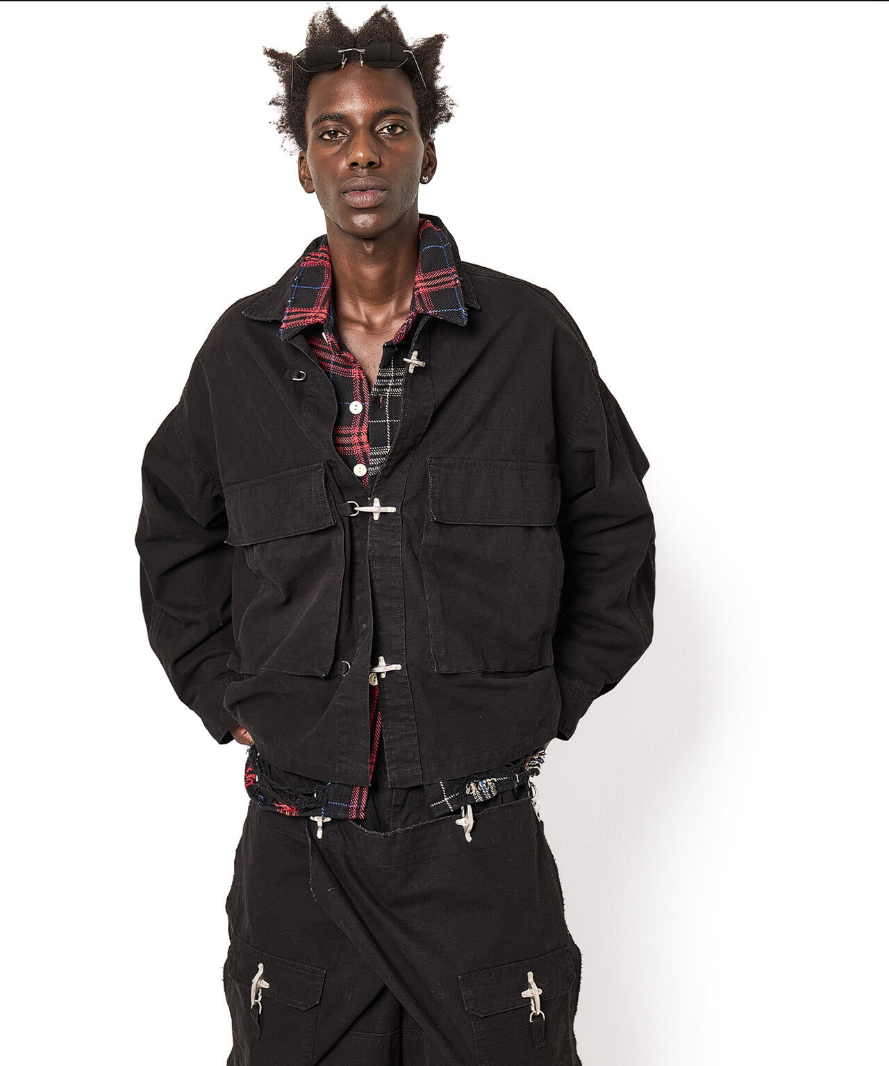 DankeSchon/ダンケシェーン/RIPSTOP CARGO SHIRT