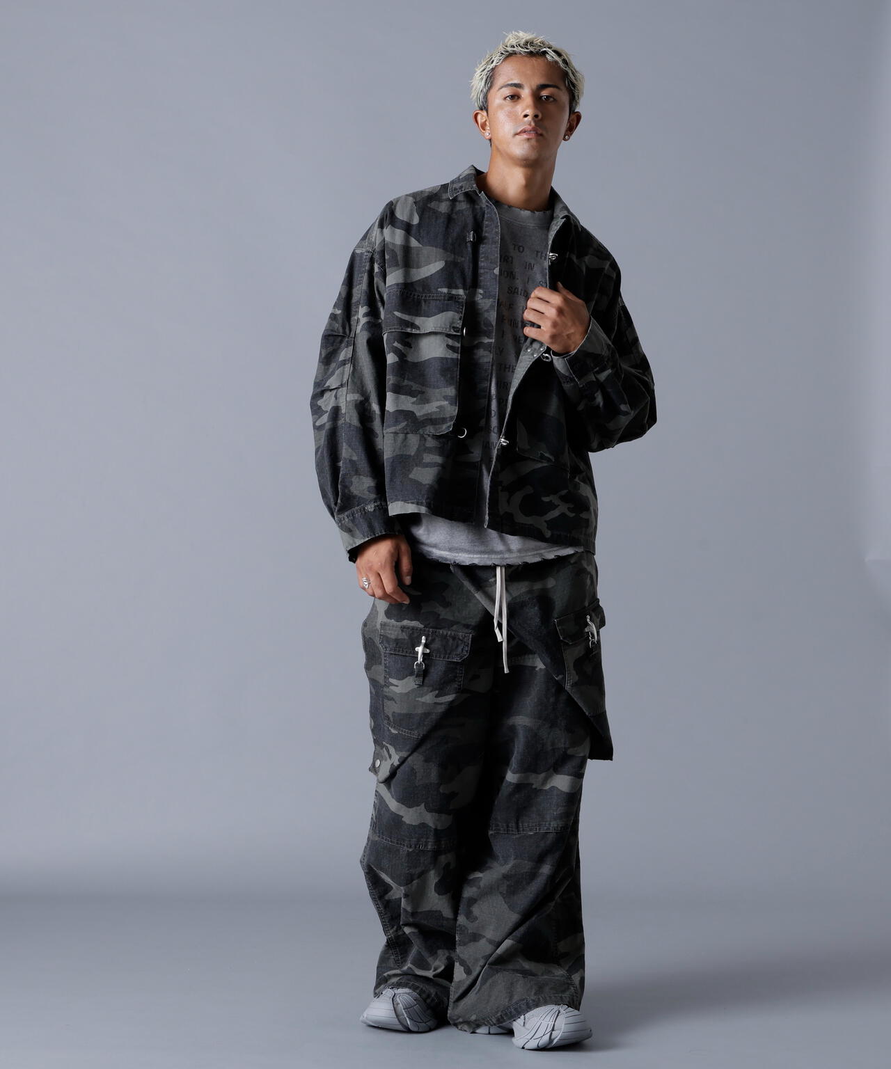 DankeSchon/ダンケシェーン/RIPSTOP CARGO SHIRT