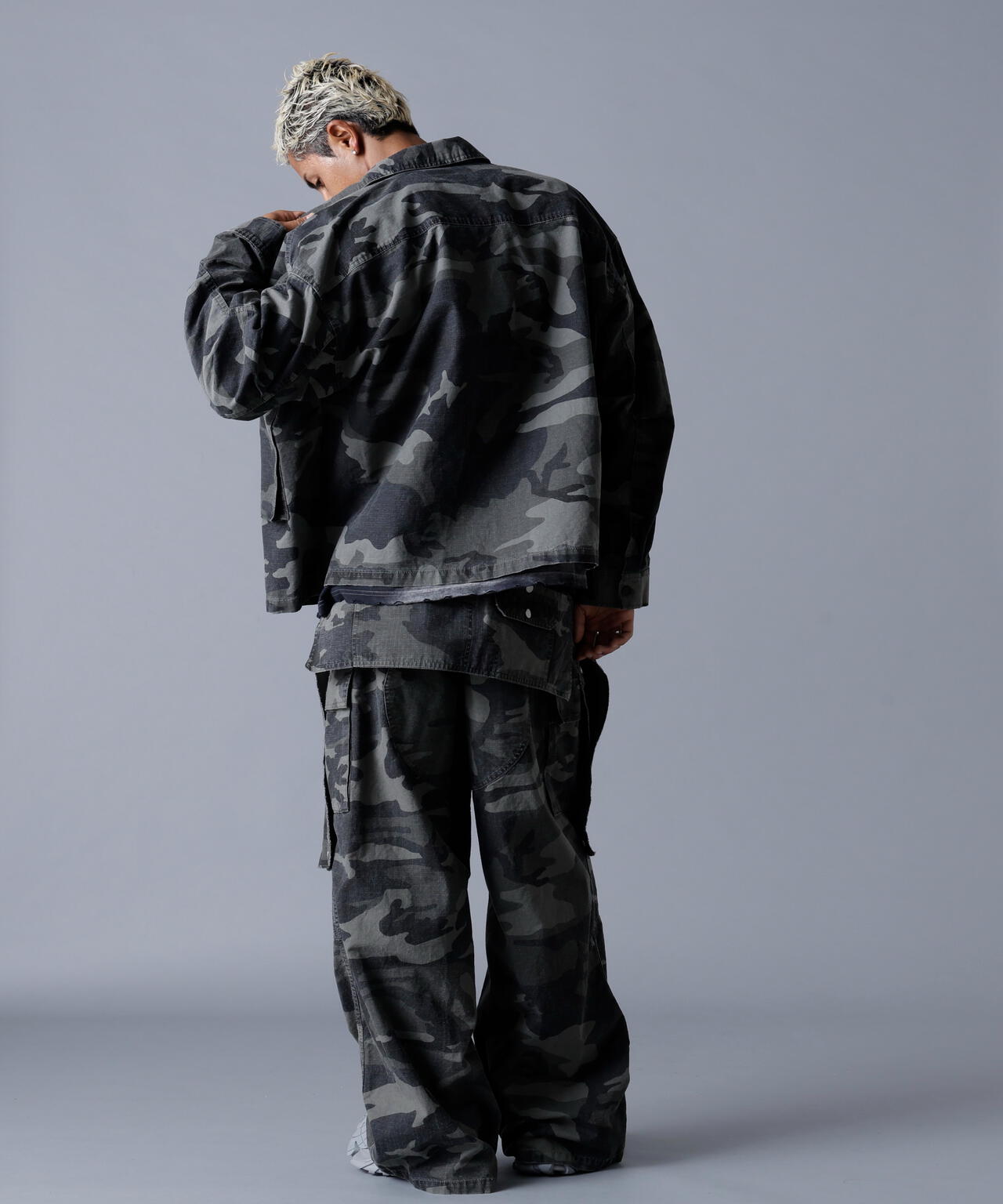 DankeSchon/ダンケシェーン/RIPSTOP CARGO SHIRT