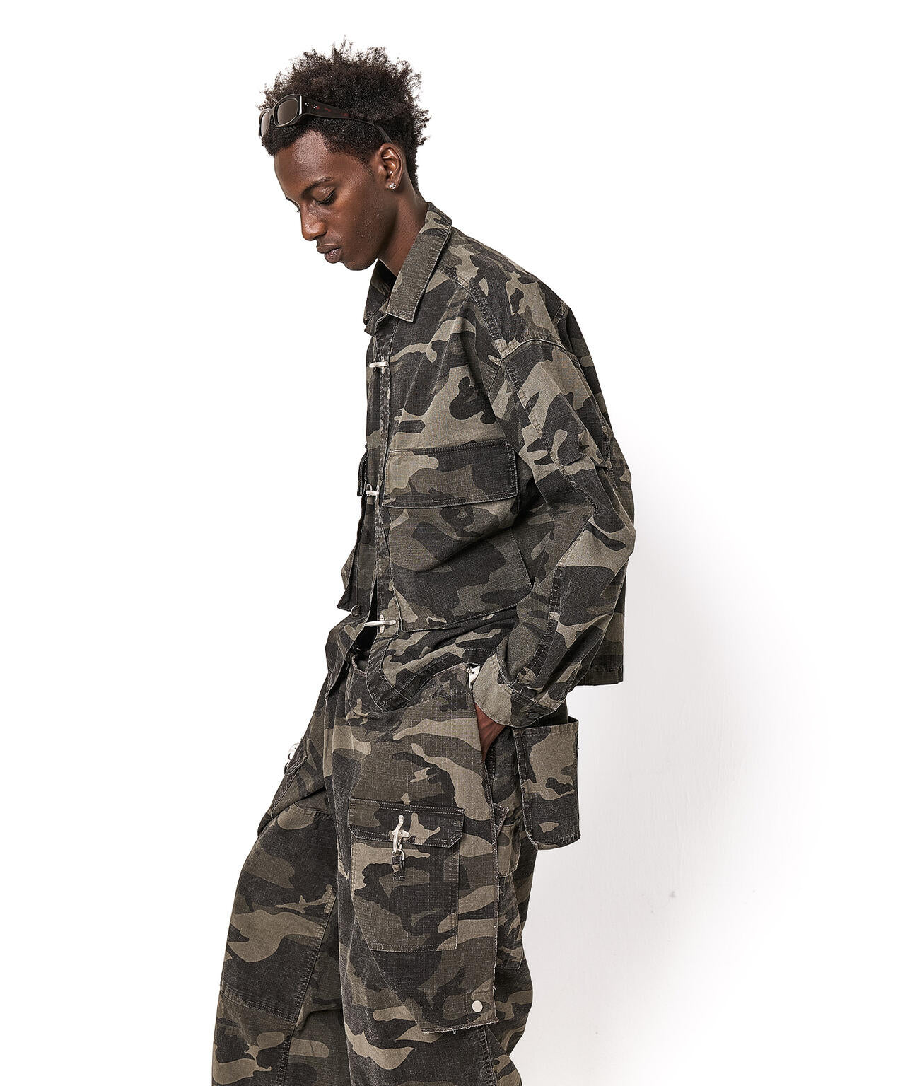 DankeSchon/ダンケシェーン/RIPSTOP CARGO SHIRT | L.H.P DankeSchon/ダンケシェーン/RIPSTOP CARGO SHIRT | L.H.P