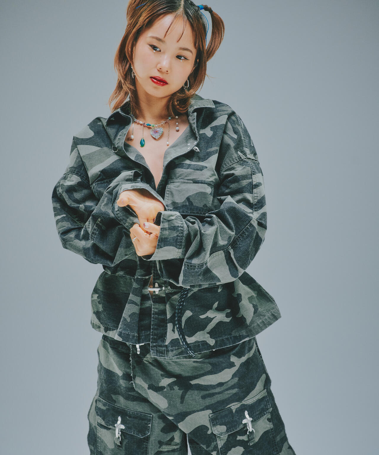 ☆完売美品☆ウィンダンシー✖︎ブリーフィング　トップス　ブラック系カモフラ　M ☆完売美品☆ウィンダンシー✖︎ブリーフィング トップス ブラック系