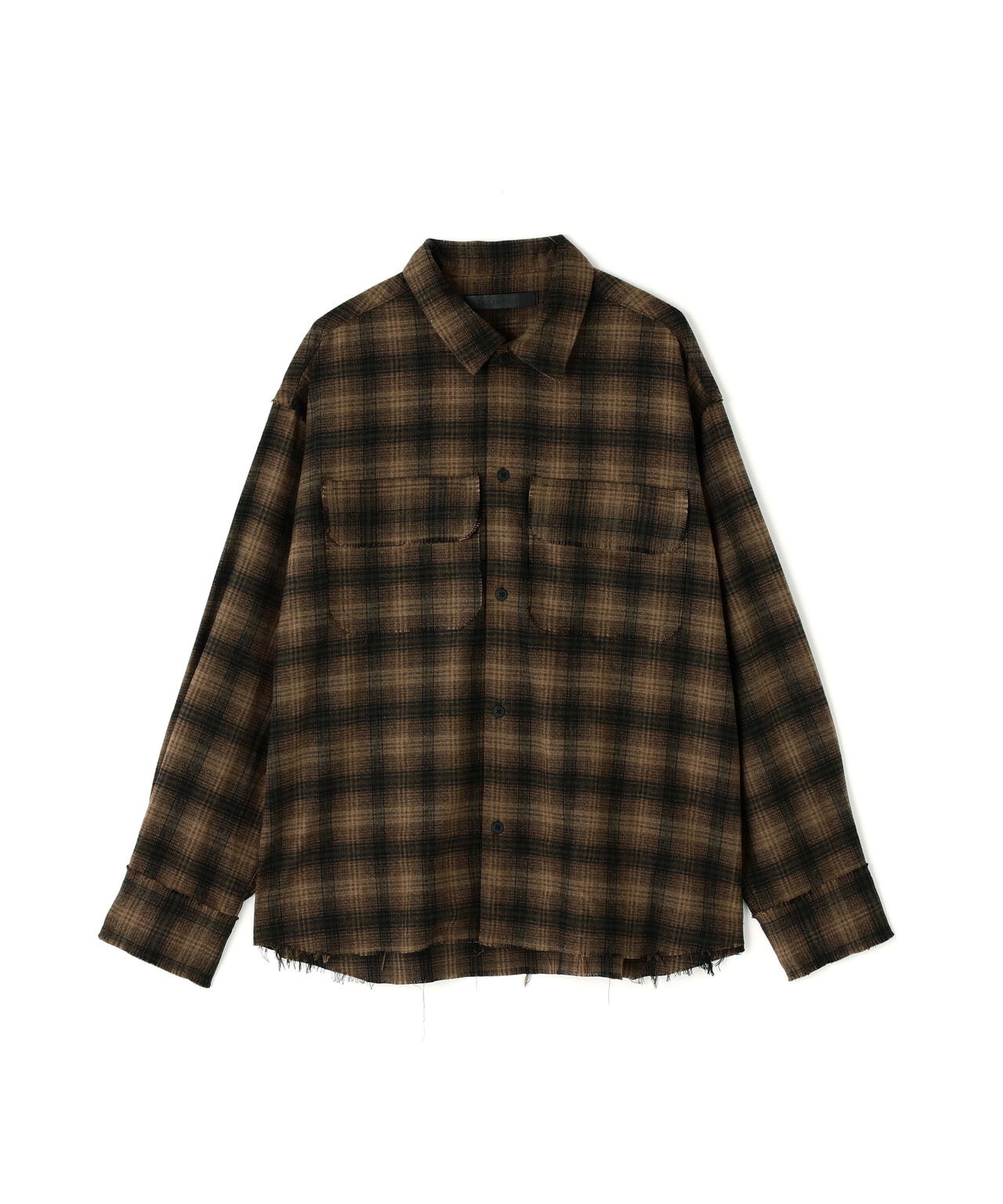 DankeSchon/ダンケシェーン/CUTOFF CHECK SHIRTS | L.H.P