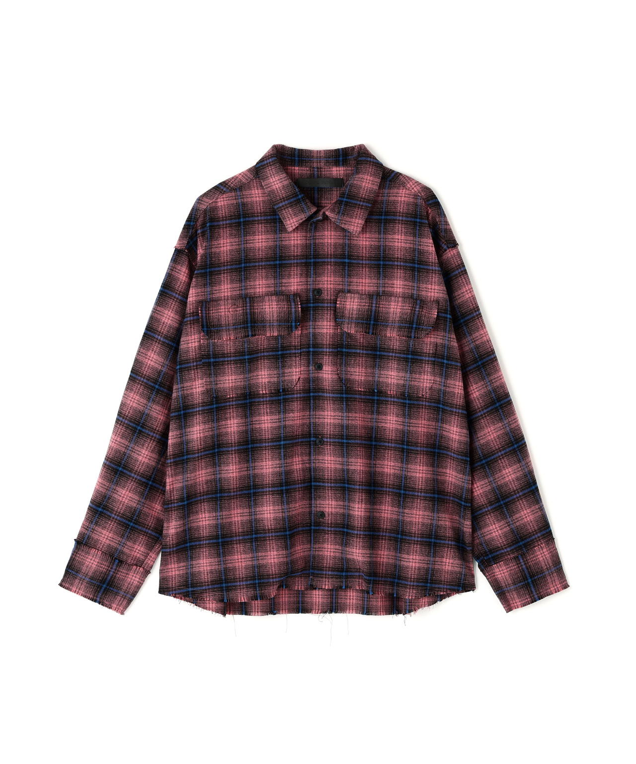 DankeSchon/ダンケシェーン/CUTOFF CHECK SHIRTS | L.H.P