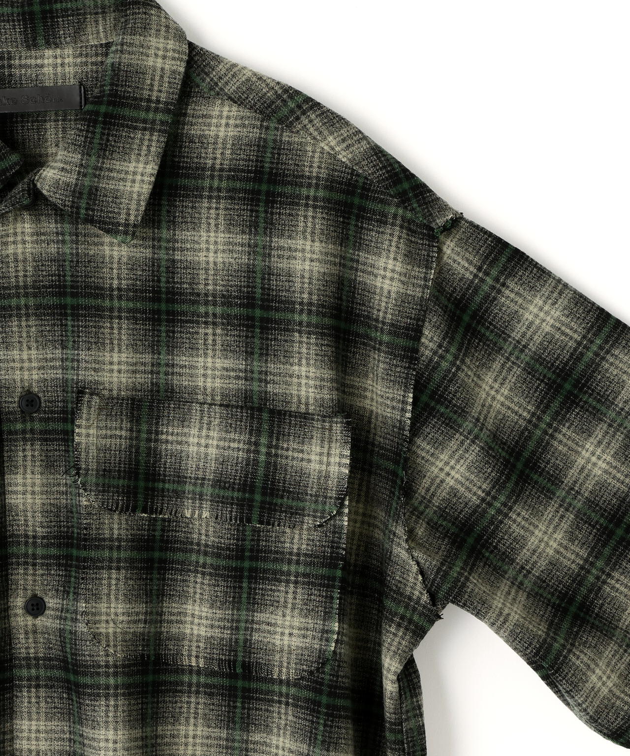 DankeSchon/ダンケシェーン/CUTOFF CHECK SHIRTS | L.H.P