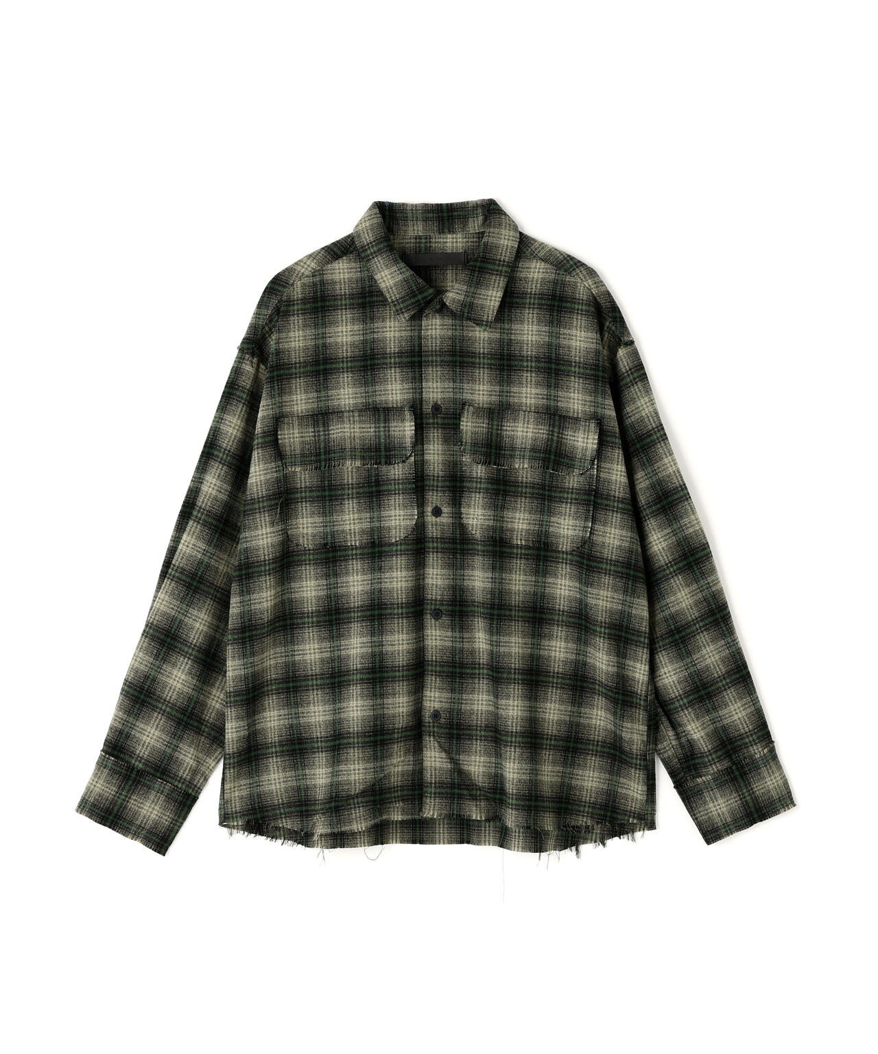 DankeSchon/ダンケシェーン/CUTOFF CHECK SHIRTS | L.H.P