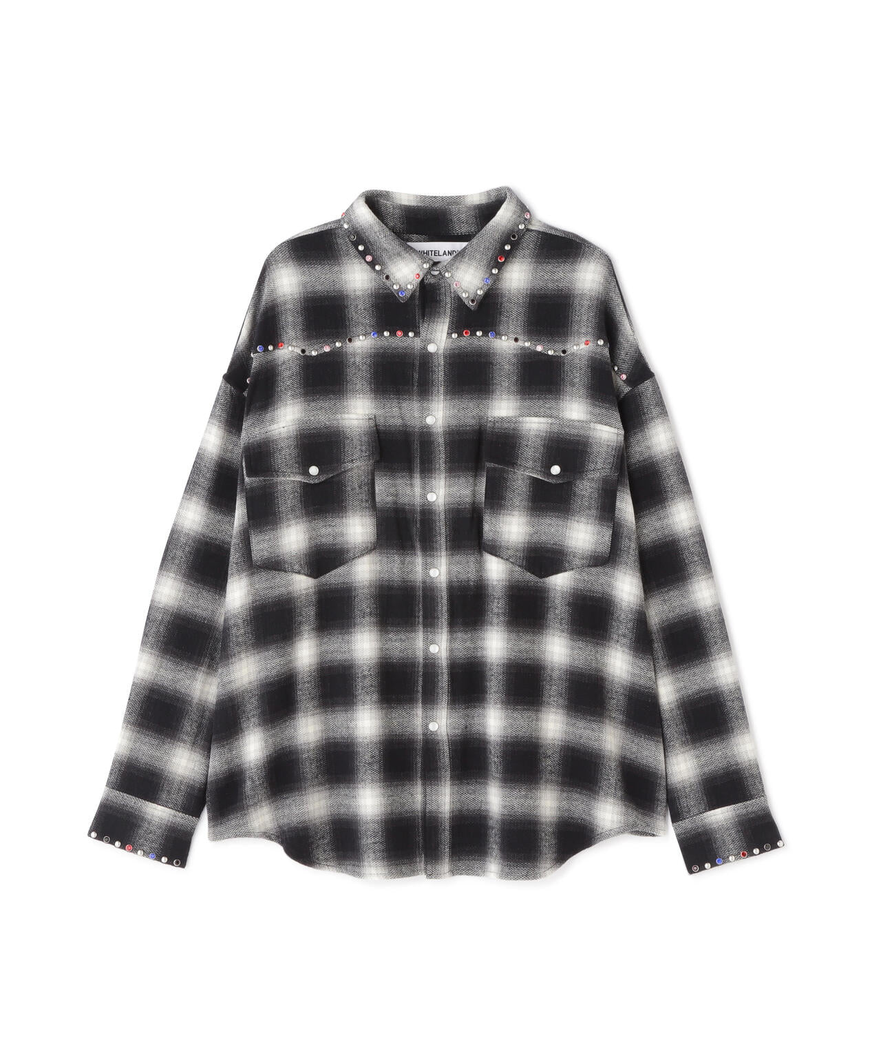 LHP WHITELAND シャツアウター WHITELAND/ホワイトランド/STUDS WESTERN SHIRT | L.H.P