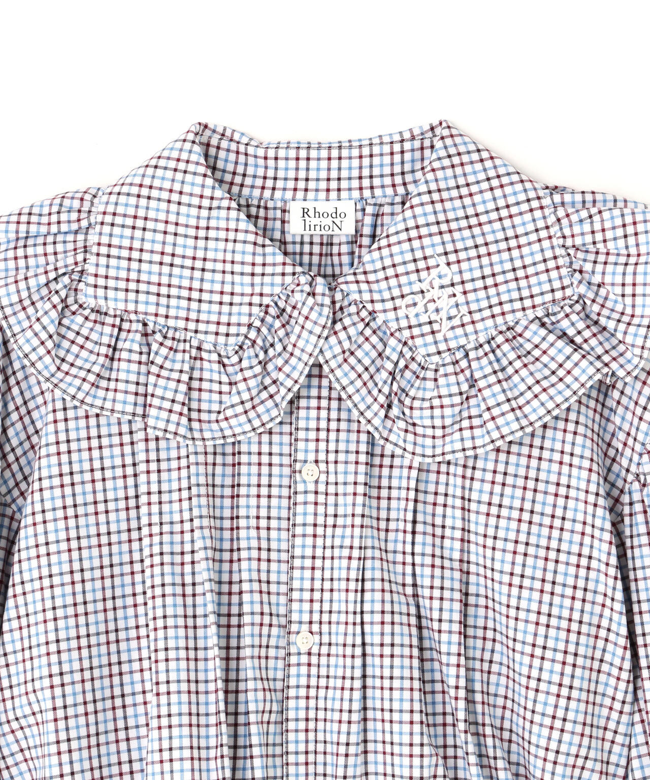 【新品未使用】RHODOLIRION 38 日本製〈定価38,500円〉 RhodolirioN/ロドリリオン/MONOGRAM SPENCRE SHIRT | L.H.P