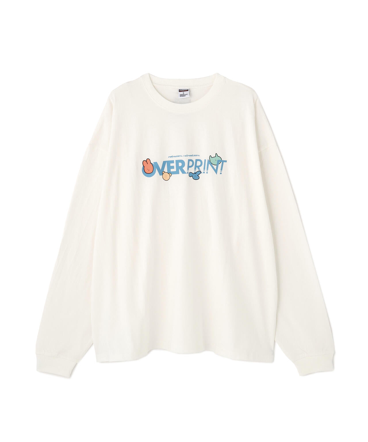 overprint/オーバープリント/NAENANO LS TEE