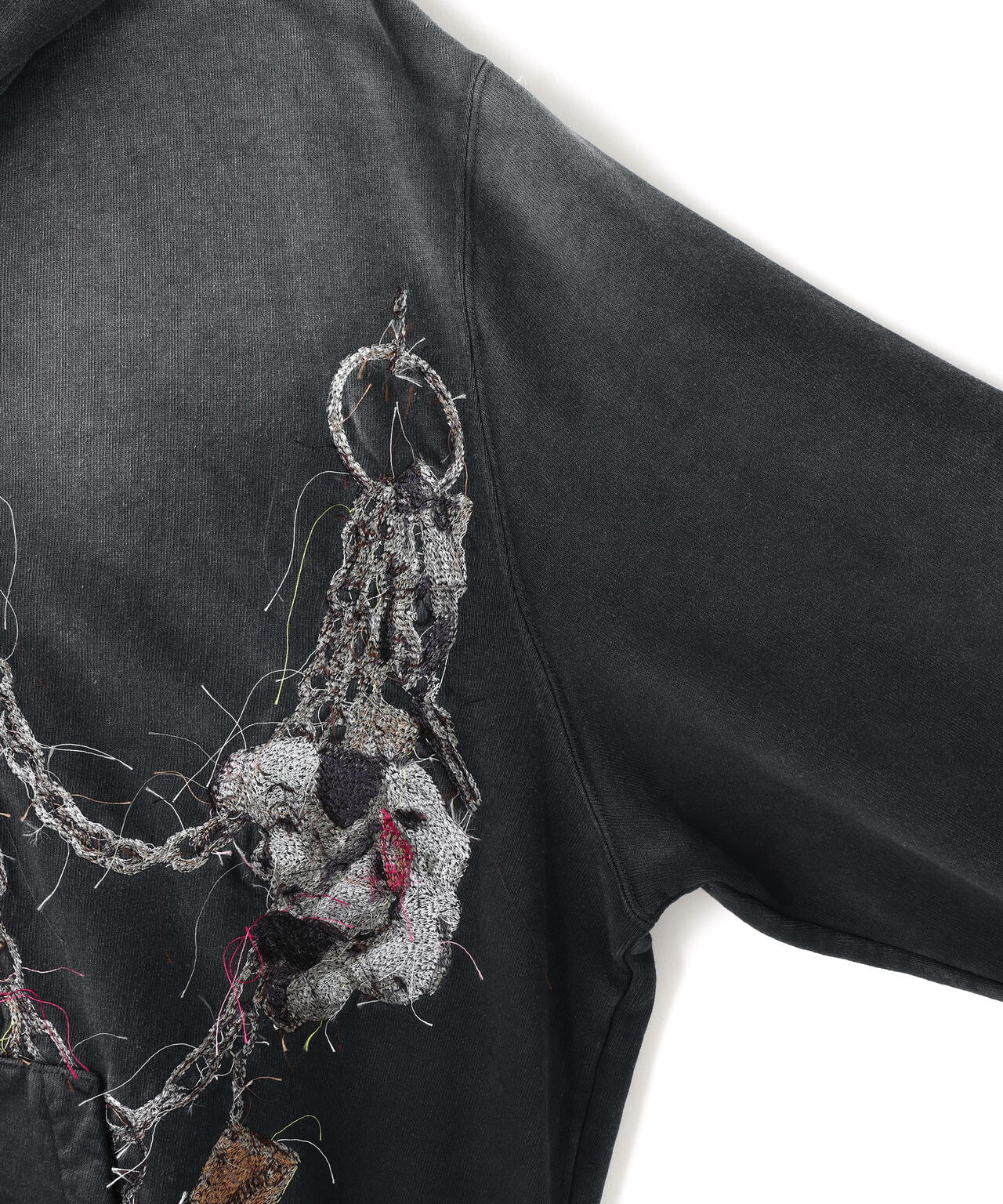 doublet/ダブレット/EMBROIDERED CHAIN ZIP-UP HOODIE | L.H.P