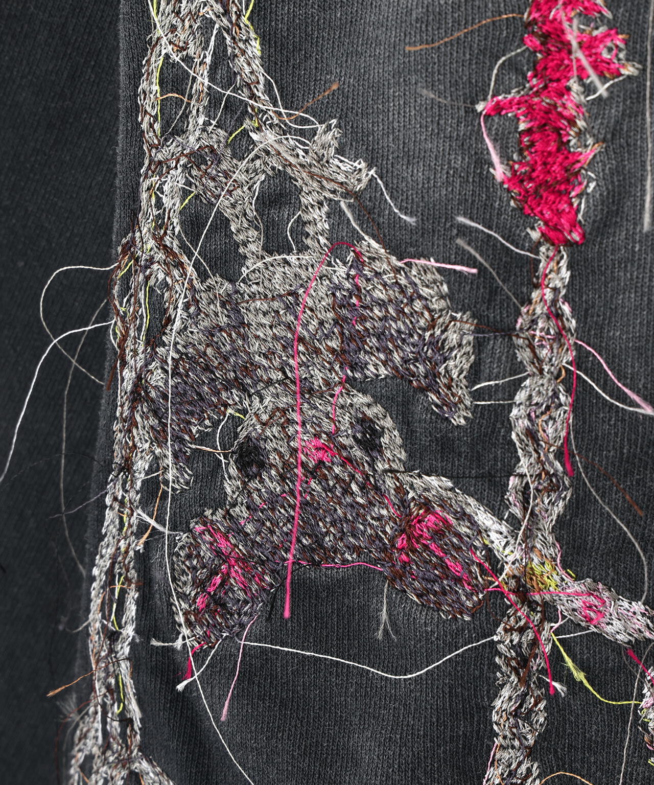 doublet/ダブレット/EMBROIDERED CHAIN ZIP-UP HOODIE | L.H.P