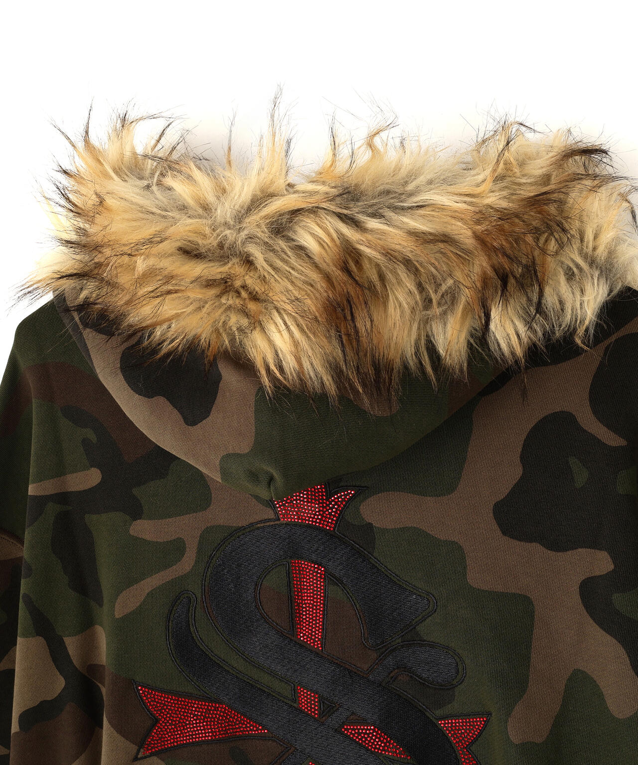 SUPPLIER/サプライヤー/FAUX FUR CROSS ZIP HOODIE | L.H.P