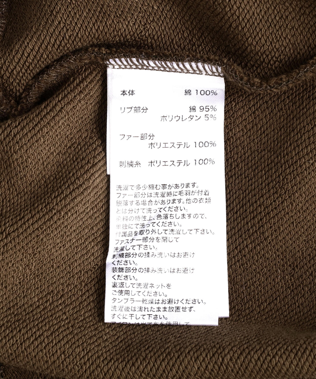 SUPPLIER/サプライヤー/FAUX FUR CROSS ZIP HOODIE | L.H.P