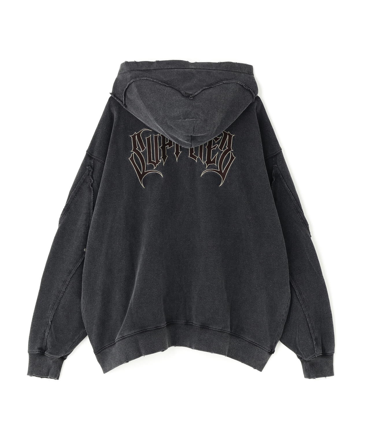 SUPPLIERサプライヤー　ジップフーディー SUPPLIER/サプライヤー/SWITCHING PIERCED HOODIE | L.H.P