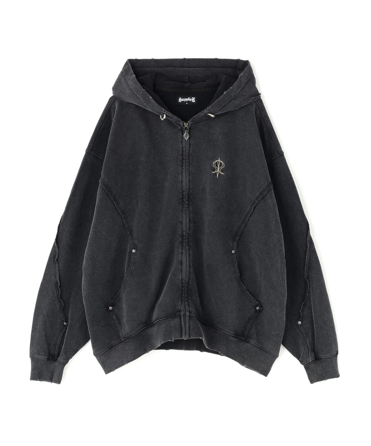 サプライヤー　supplier ジップパーカー SUPPLIER/サプライヤー/SWITCHING PIERCED HOODIE | L.H.P