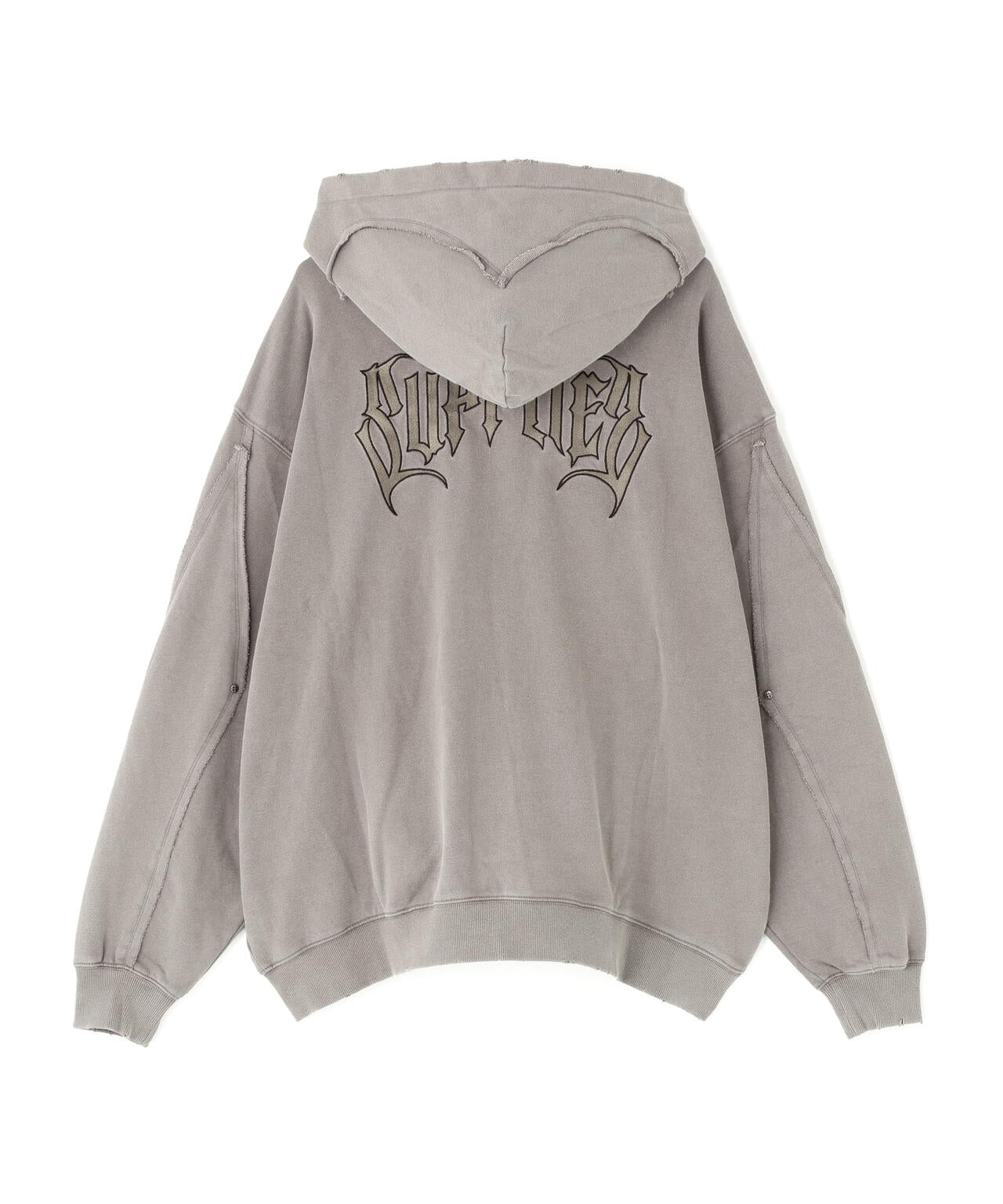 Supplier サプライヤー フーディー パーカー 韓国 SUPPLIER/サプライヤー/SWITCHING PIERCED HOODIE | L.H.P