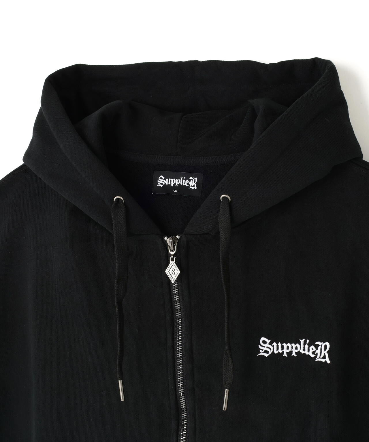 SUPPLIER/サプライヤー/RHINESTONE SLEEVE HOODIE | L.H.P