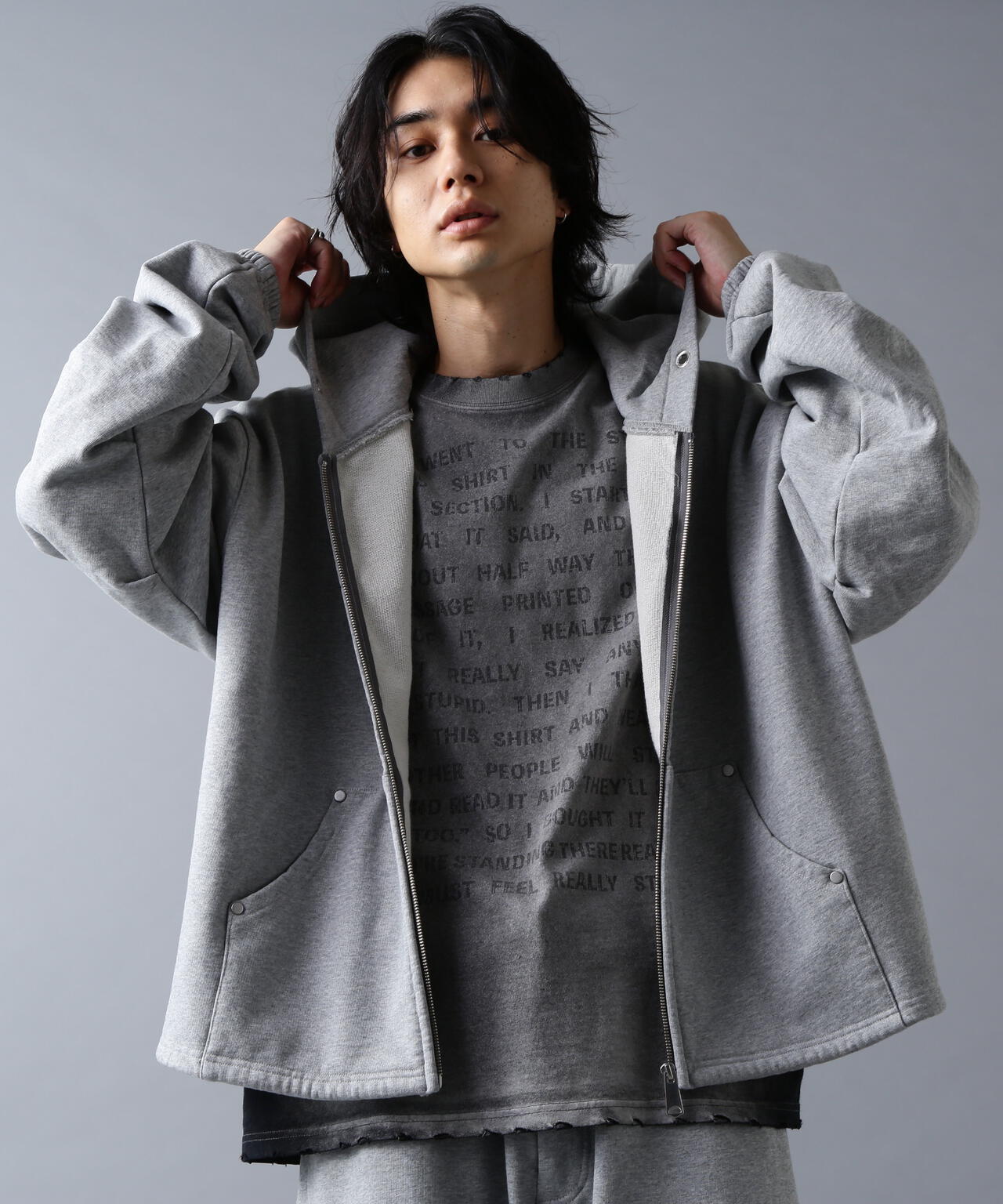 DankeSchon/ダンケシェーン/480HW SWEAT ZIP HOODIE | L.H.P