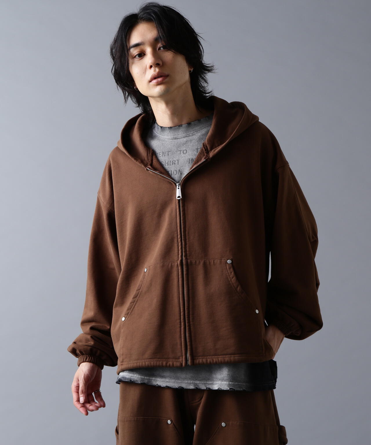 ぺろたん DankeSchon/ダンケシェーン/480HW SWEAT ZIP HOODIE | L.H.P