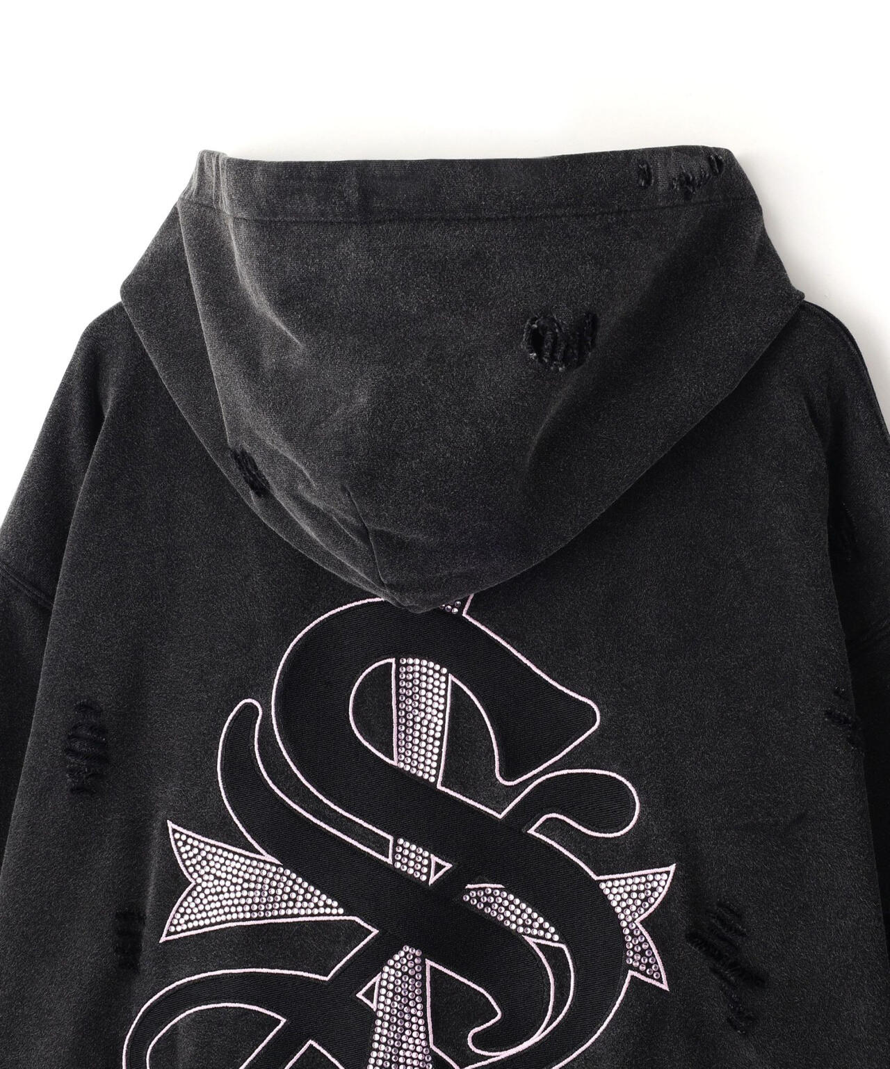 SUPPLIER/サプライヤー/【LHP EXCLUSIVE】DAMAGE CROSS HOODIE
