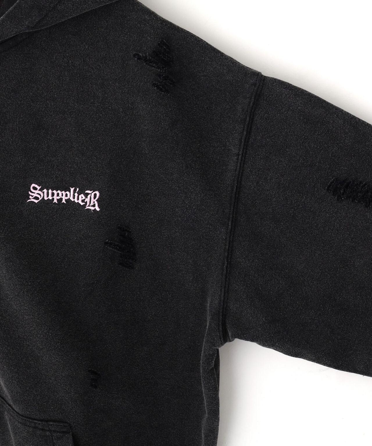 SUPPLIER/サプライヤー/【LHP EXCLUSIVE】DAMAGE CROSS HOODIE