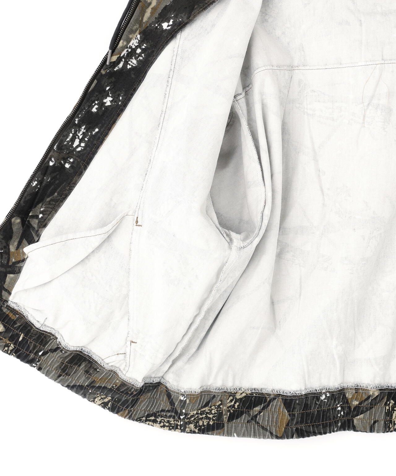 【WEB&DEPOT限定】DankeSchon/ダンケシェーン/TWILL ZIP HOODIE