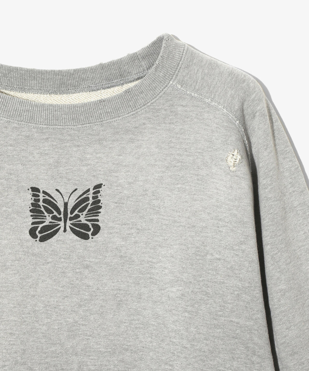 NEEDLES/ニードルズ/DECONSTRUCTED SWEAT SHIRT - COTTON FRENCH TERRY