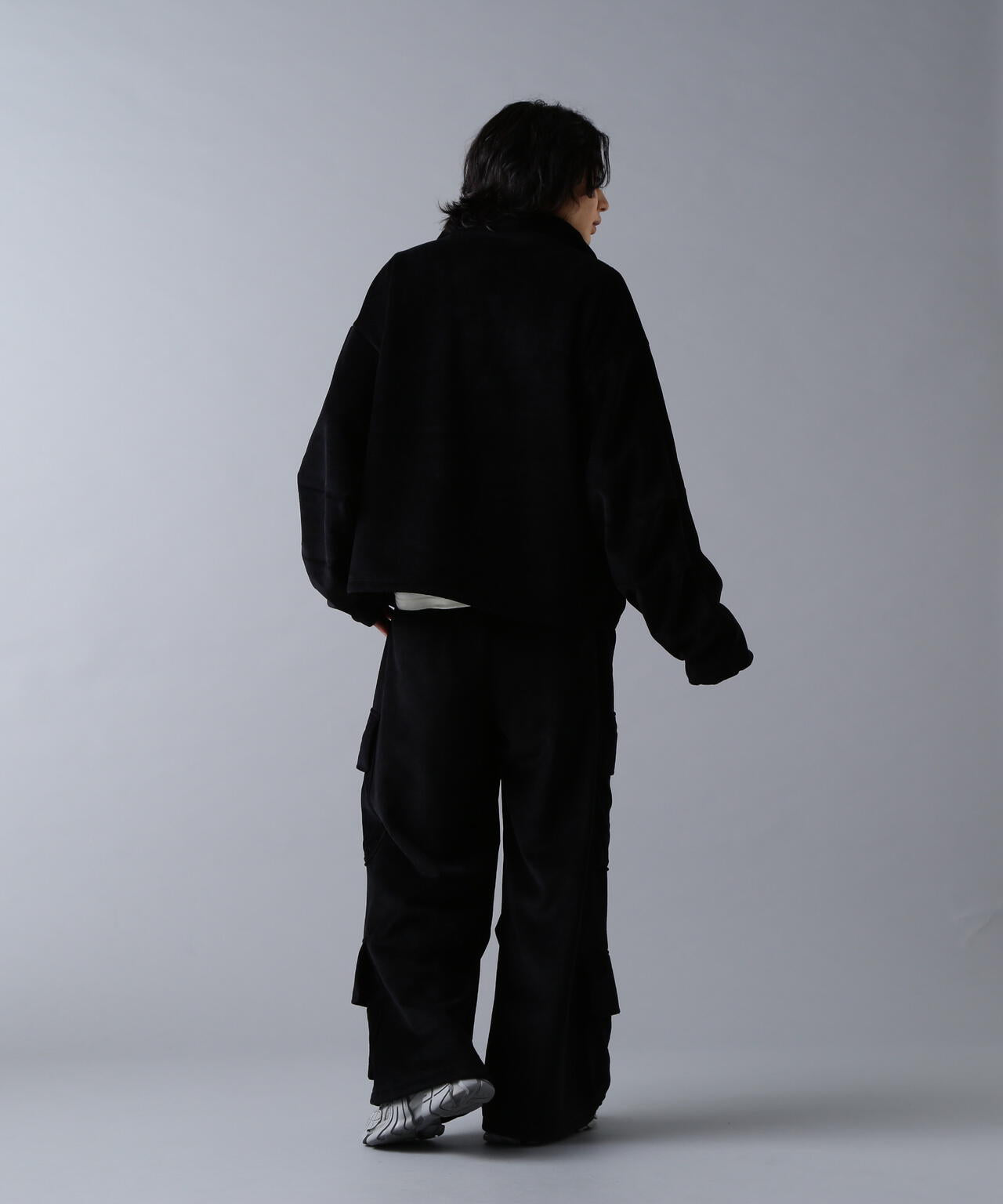 DankeSchon/ダンケシェーン/W-FACE VELOUR HALF ZIP STAND | L.H.P