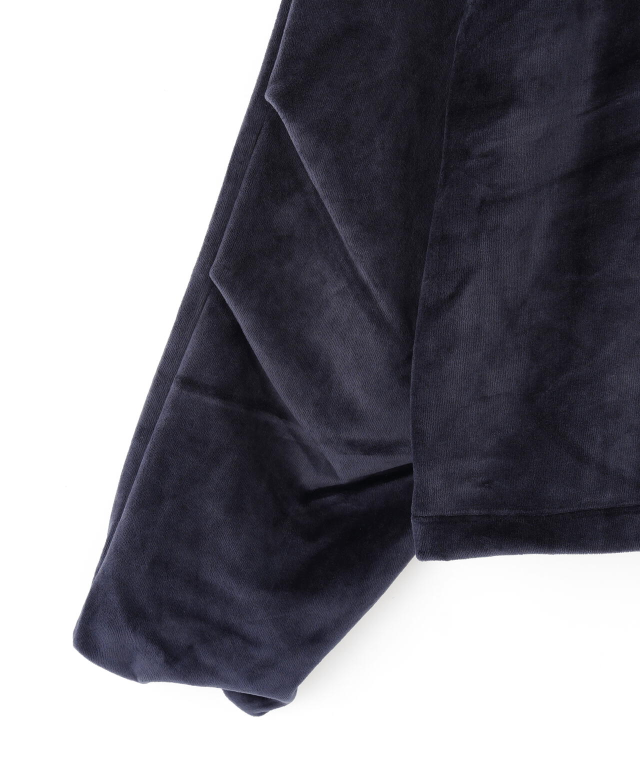 DankeSchon/ダンケシェーン/W-FACE VELOUR HALF ZIP STAND | L.H.P