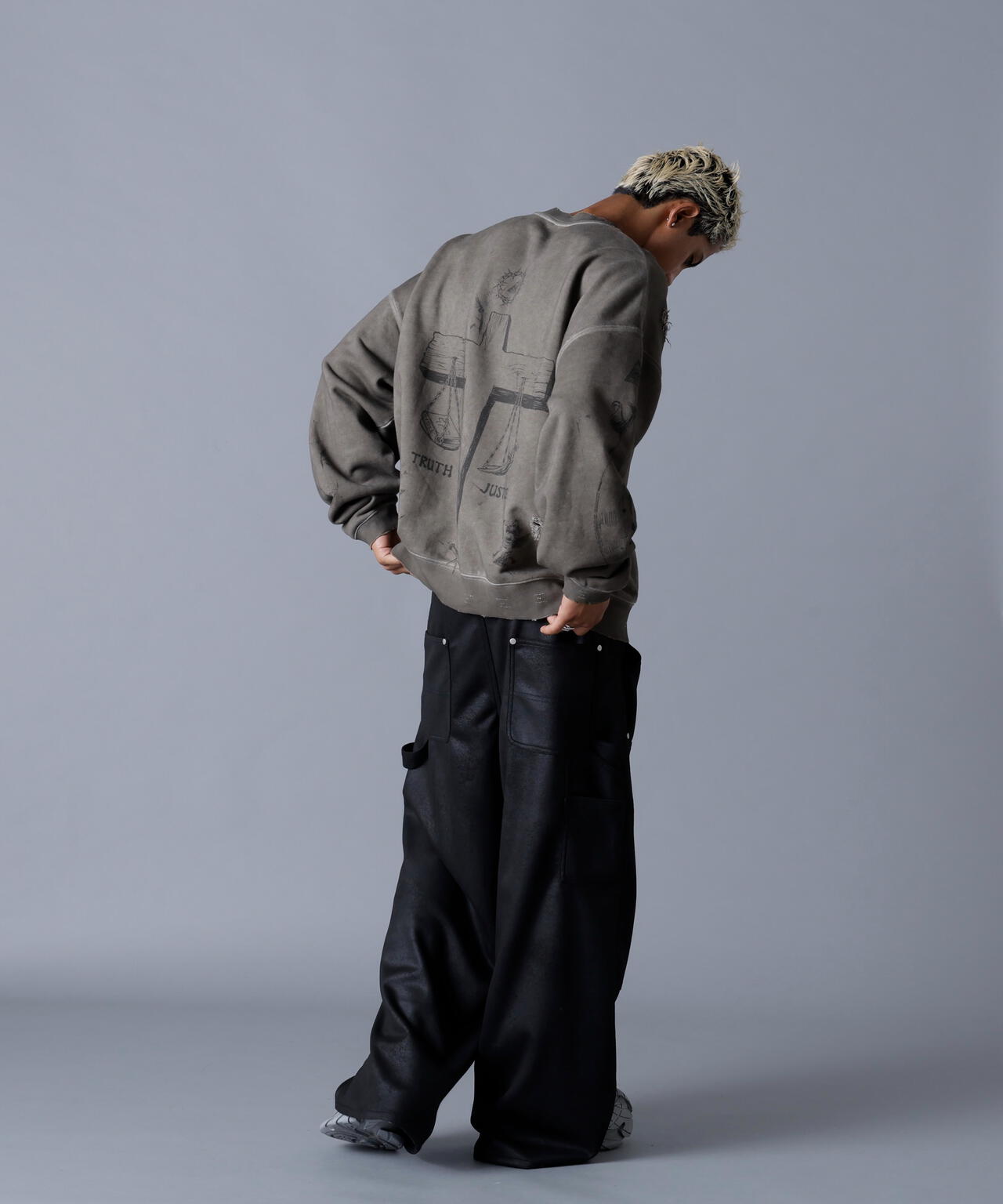 DankeSchon/ダンケシェーン/BURN CREWNECK SWEAT | L.H.P