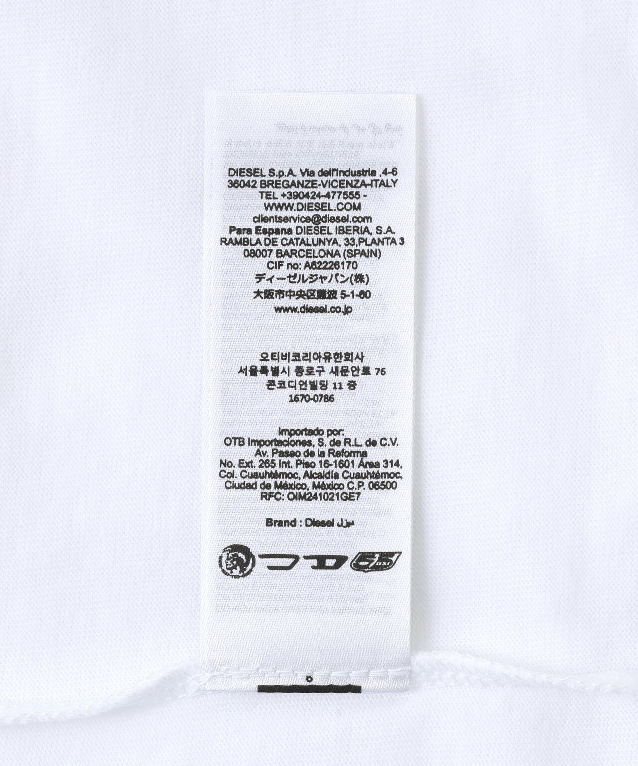 洗練されたデザイン　DIESEL A19911 T-HUPY-OD Lサイズ DIESEL/ディーゼル/T-ADJUST-OD T-SHIRT | L.H.P（エルエイチピー