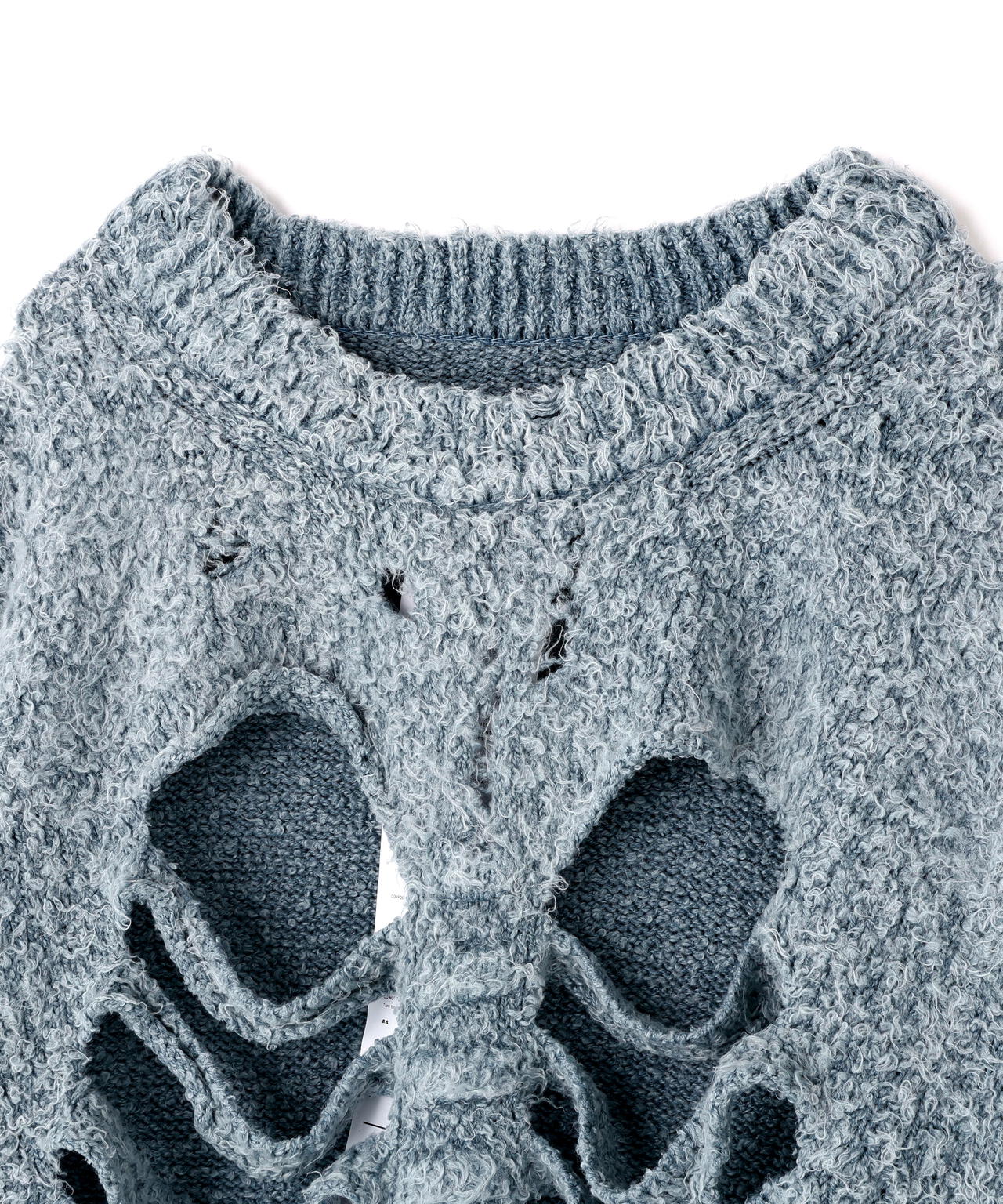 doublet/ダブレット/RIBCAGE KNIT PULLOVER